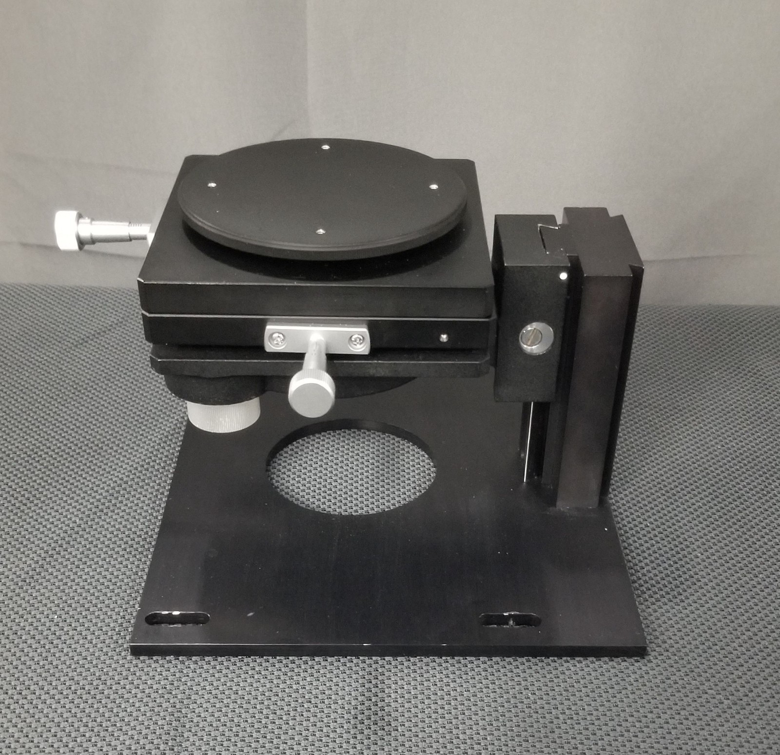 Nikon Interferometry Stage IF Tilting Rotating XY w/ Toolmaker Microscope Mount