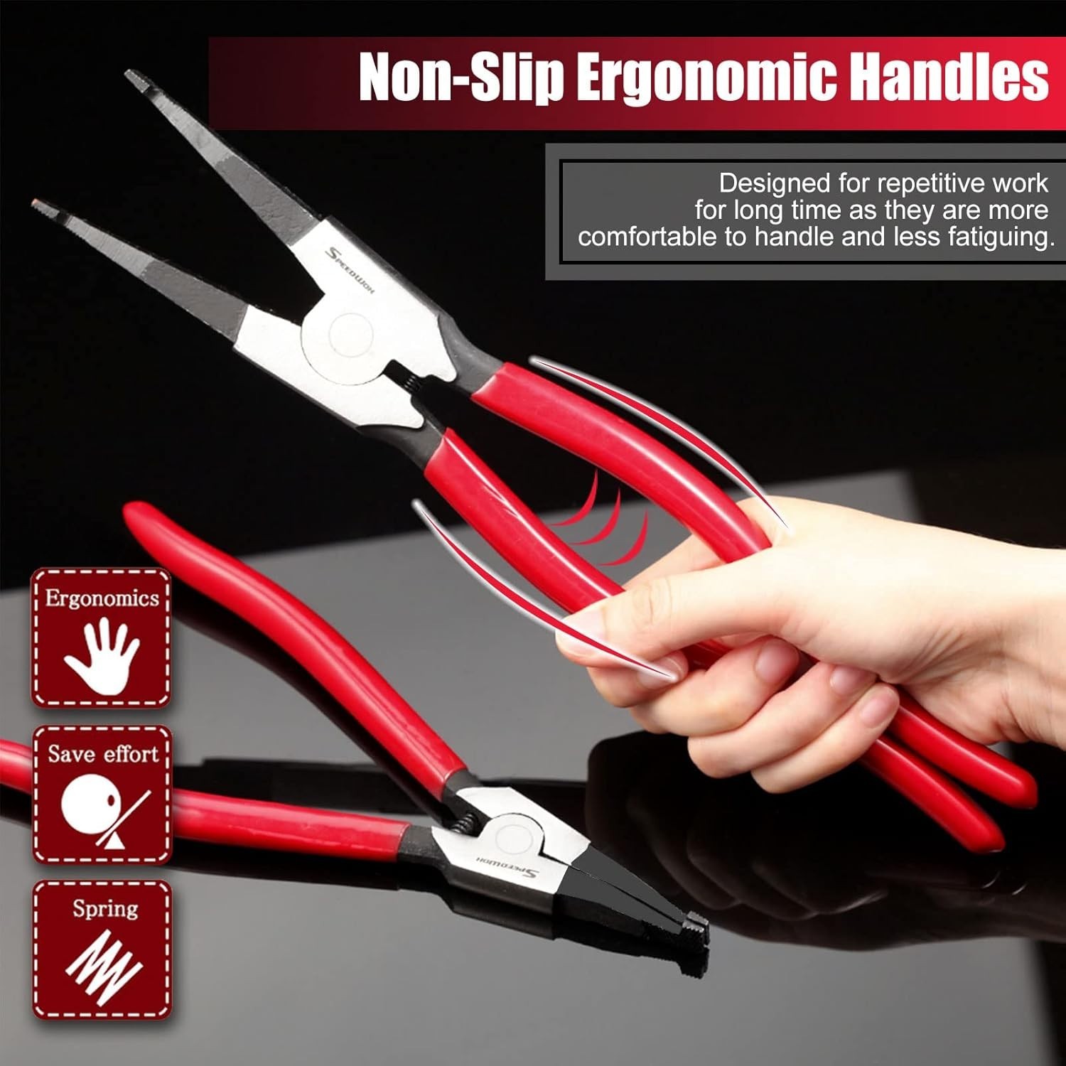 8 Inch Lock Ring Pliers for Removing Installing Gearshift Locking Rings