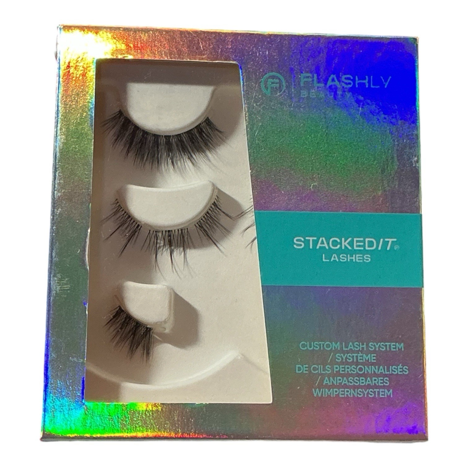 💟Flashly Beauty Stackedit Custom Lash System Vibe x Echo Lash Kit