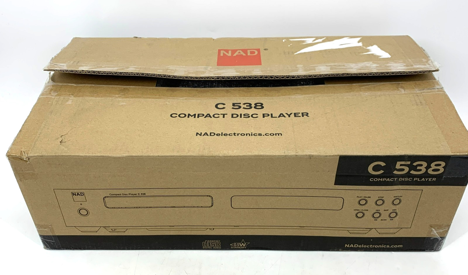 NAD Electronics C538 CD Player with Remote Controller - NIB TESTED!!!