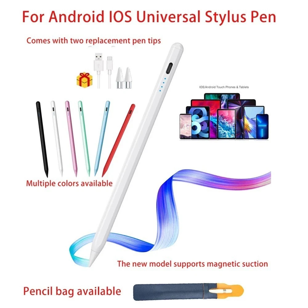 Stylus Pen for iPad 2018-2026 Touch Screen Active Pencil for iPad 10/9/8/7/6th G