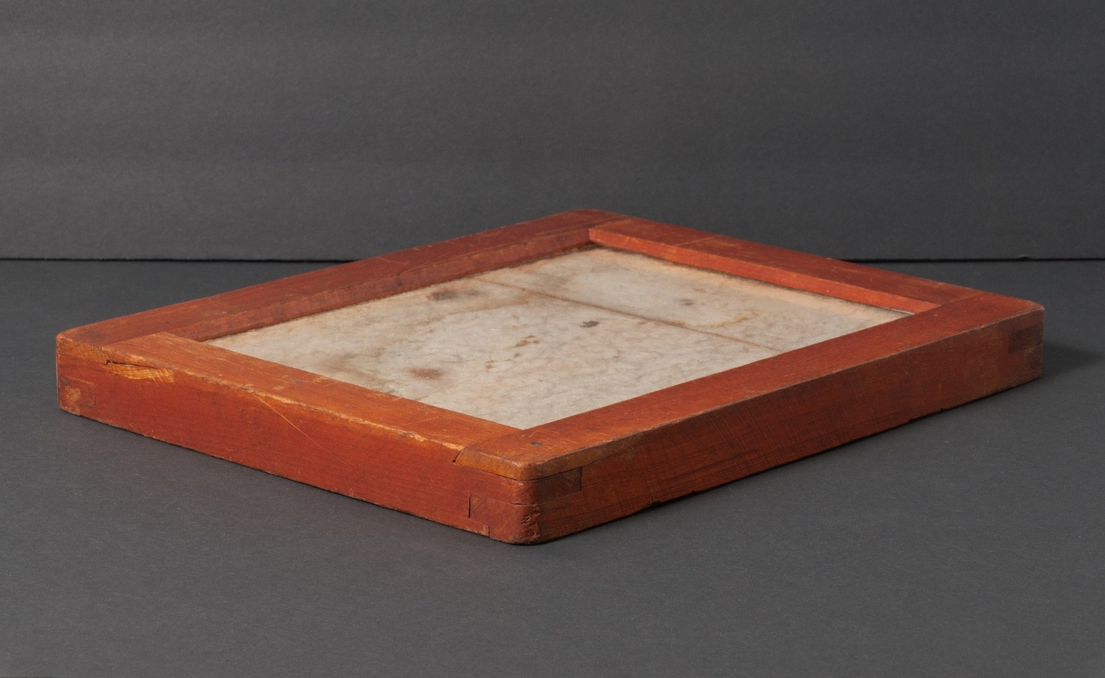 Antique Wood Metal Glass Negative Contact Photography Printing Frame Holder