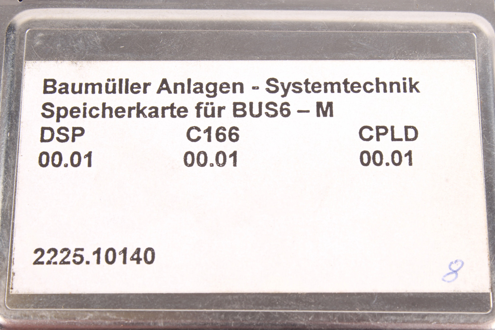 2225.10140 BAUMÜLLER - Used - 12 Months Warranty