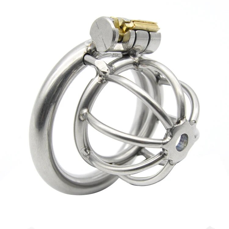Newest Stealth Lock Tube Stainless Steel Cage Male Chastity Device Sounds