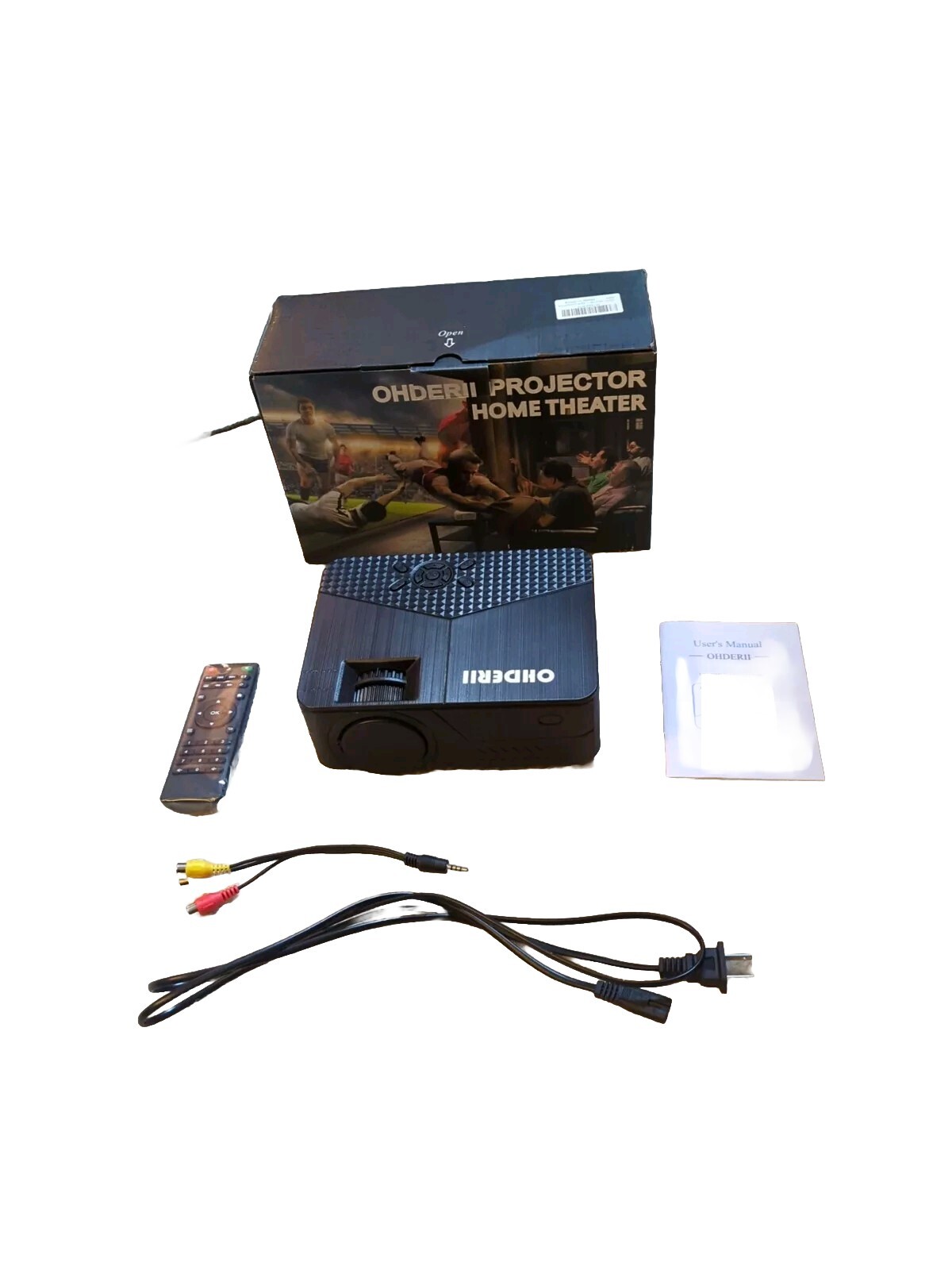 Ohderii Projector Home Theater, 720p