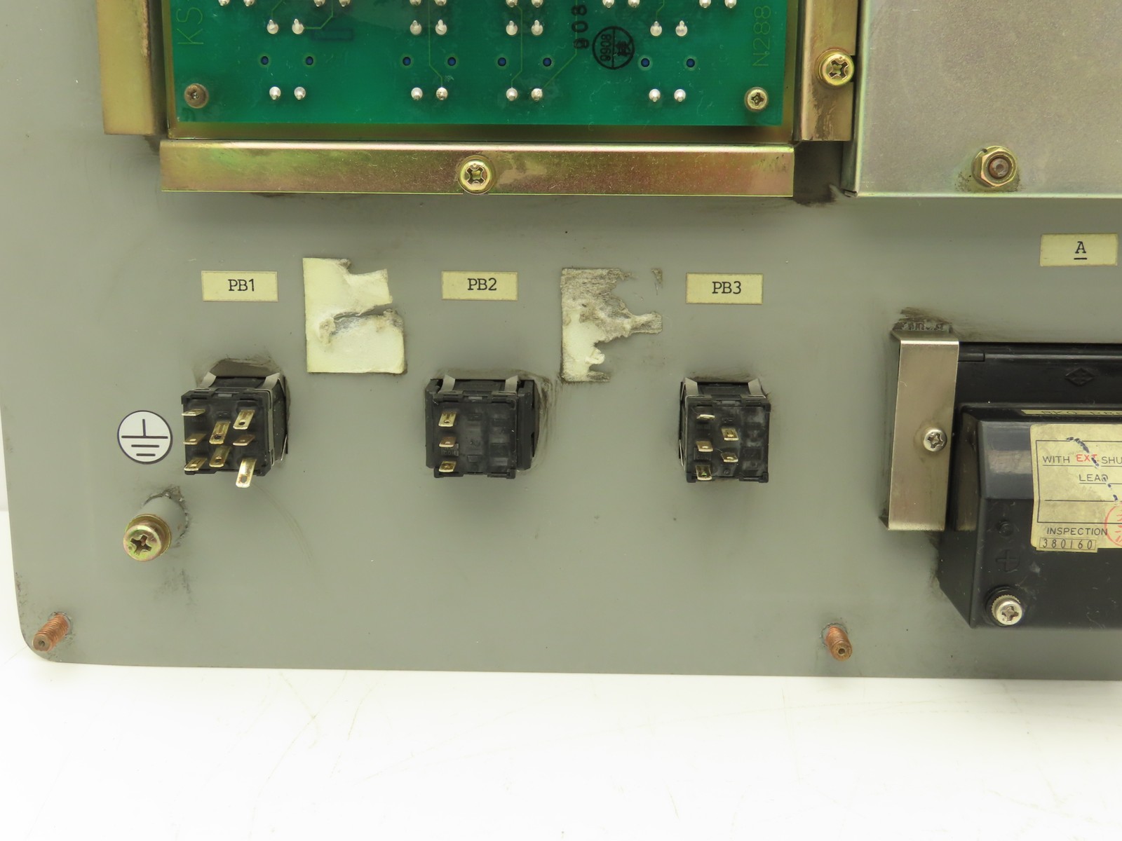 Mitsubishi BG513B088H02 CNC HMI Controller Panel Push Button EX8 Die Sinker