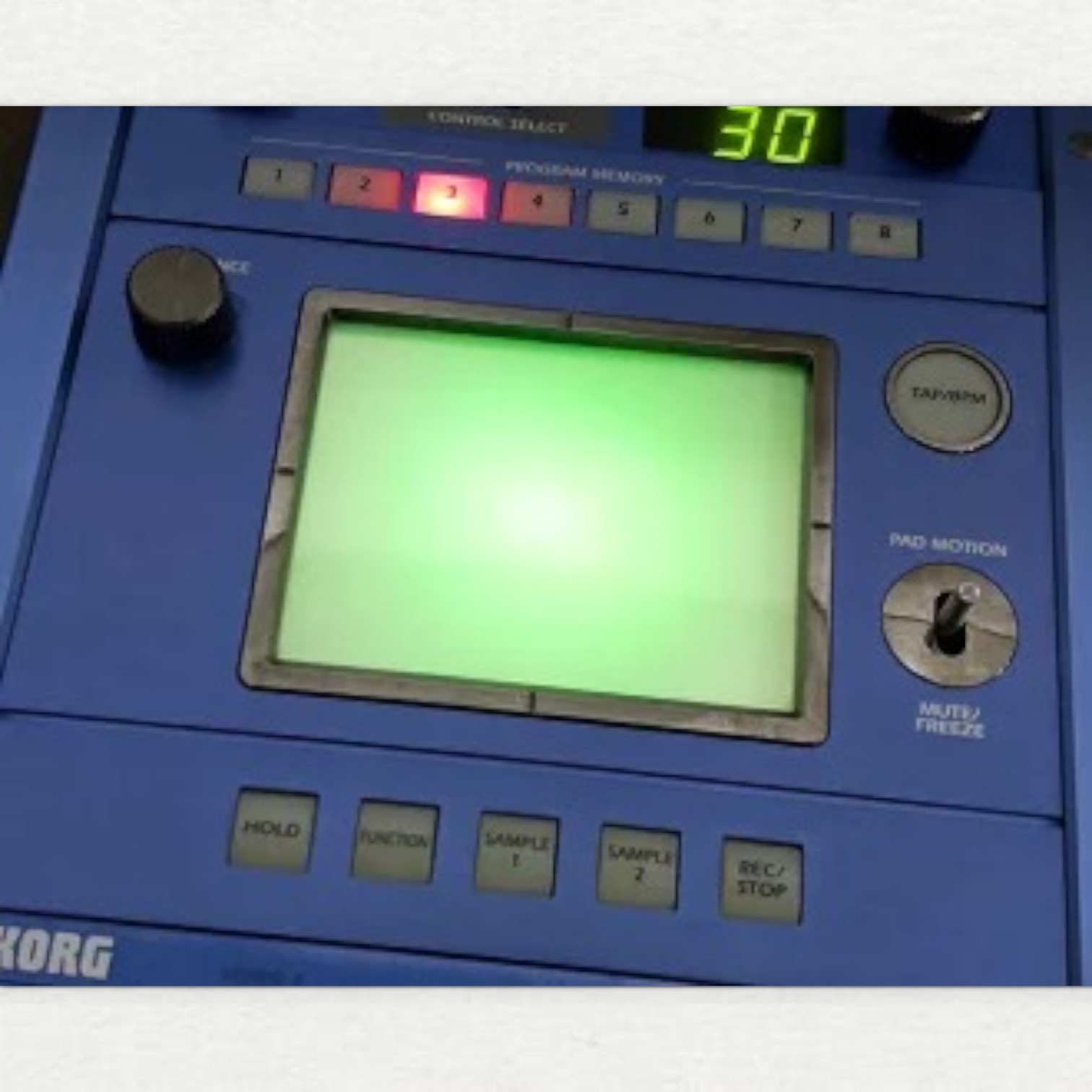KORG KAOSS PAD KPE1 Entrancer Audio Video Effects Processor Sampler Sequencer