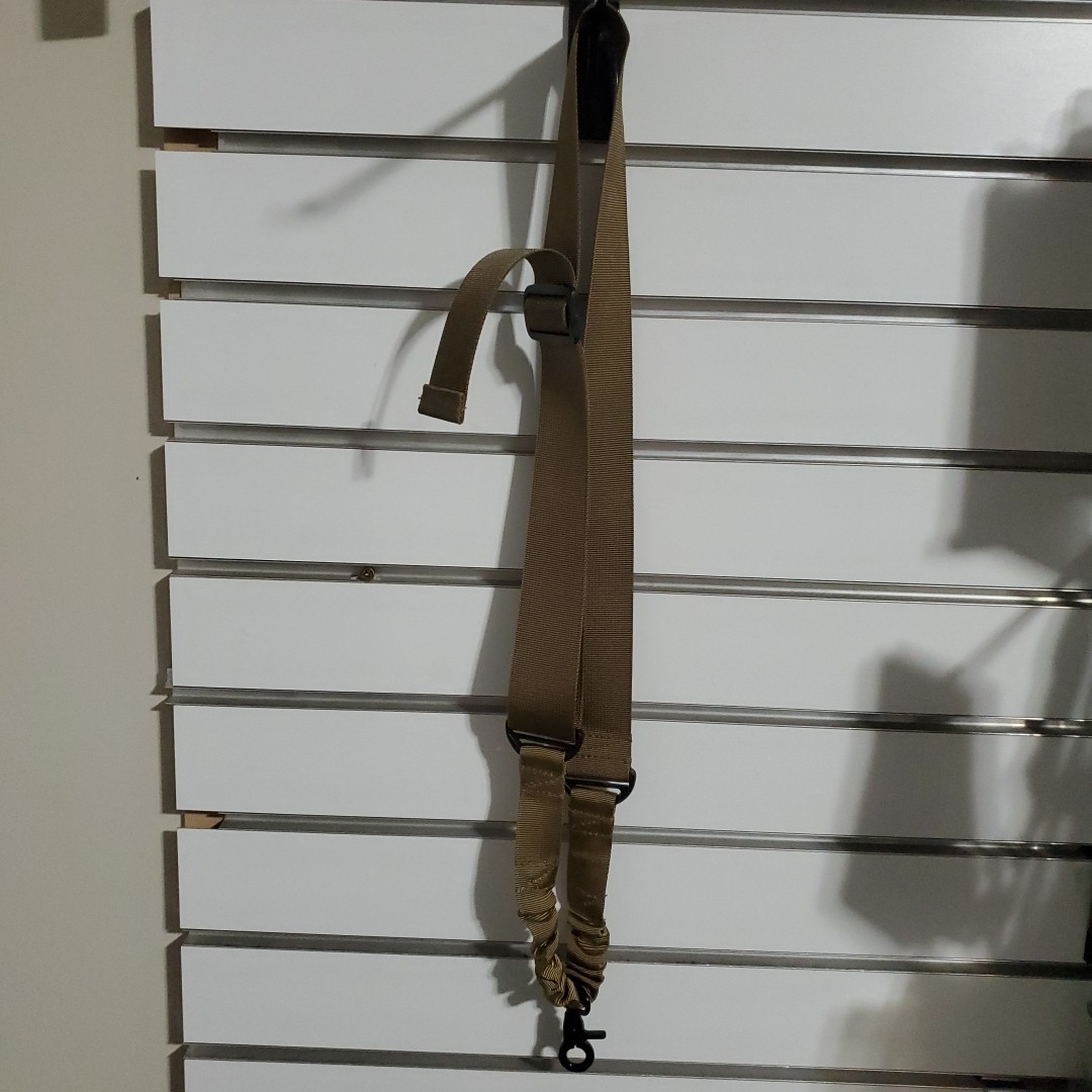 Single Point Tactical Sling Bungee Quick Release FDE Free Ship