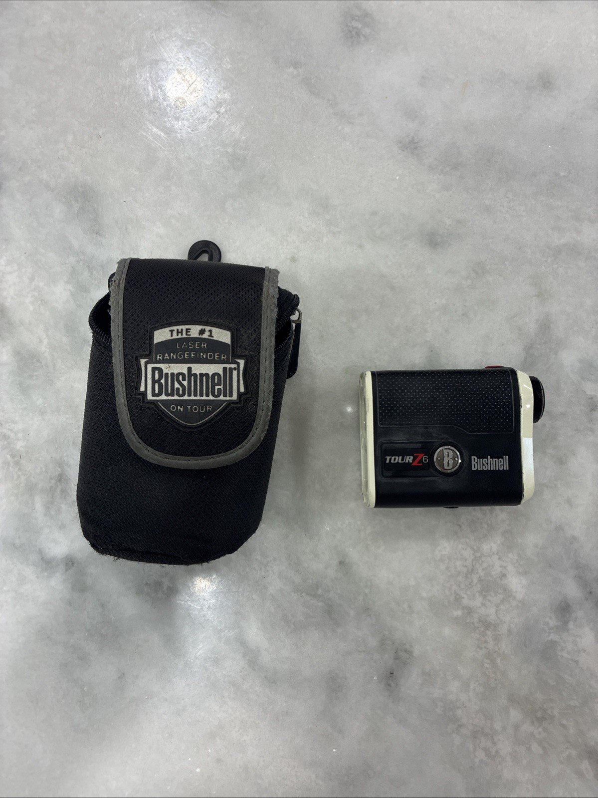 Bushnell Tour Z6 Laser Golf Rangefinder With Carrying Case