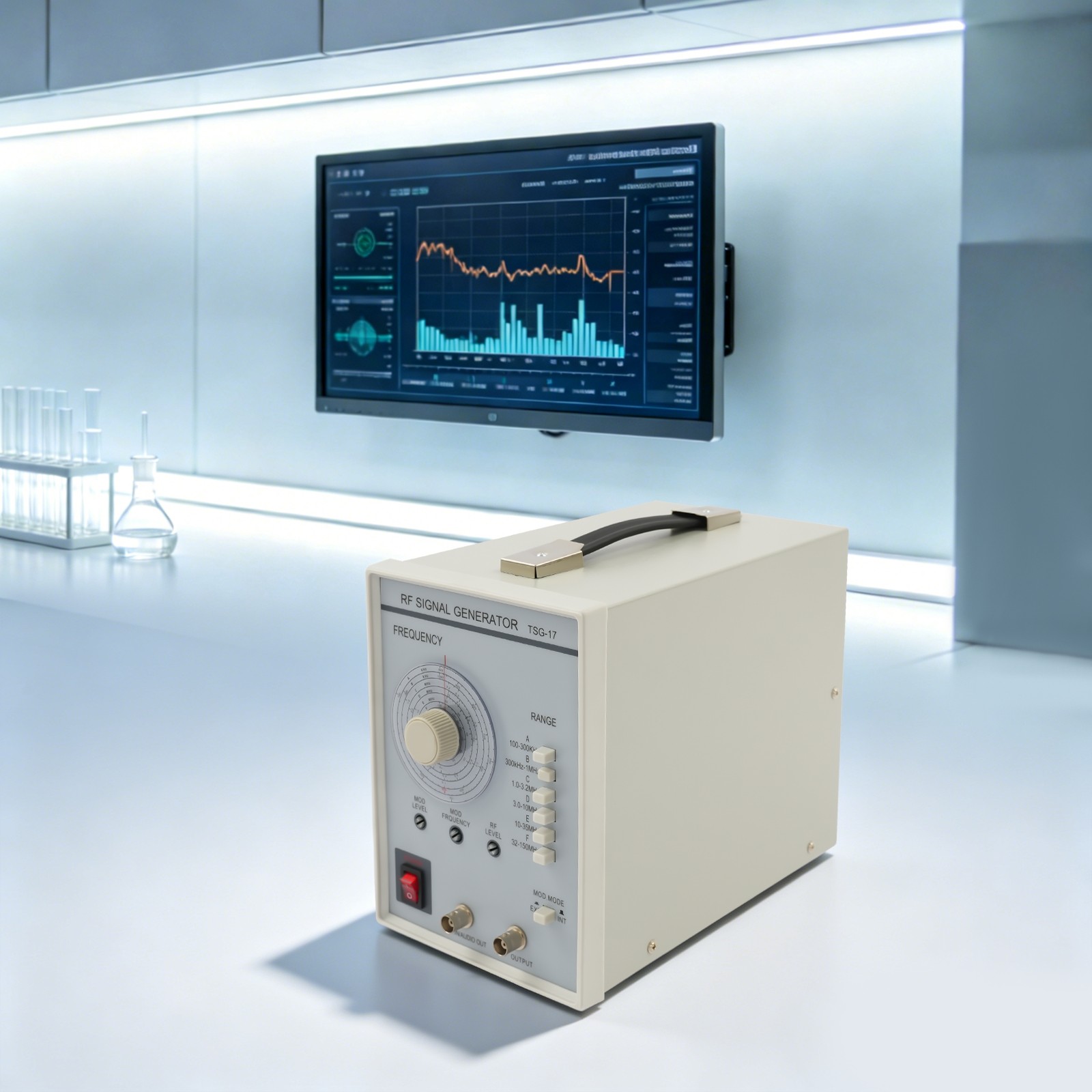 100kHz-150MHz High Precision RF High Frequency Radio Frequency Signal Generator