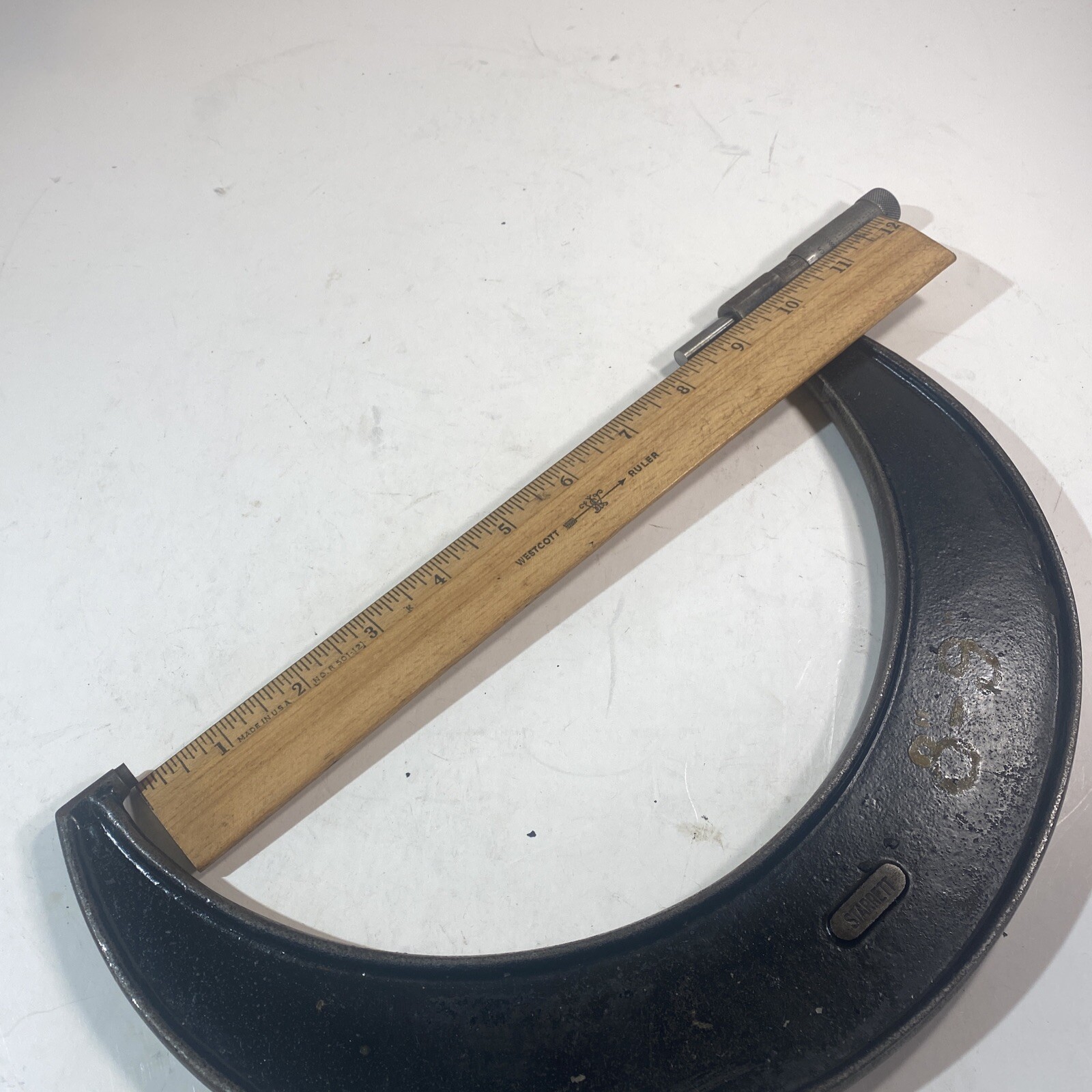 Used Starrett No 436 8-9” Micrometer (N)