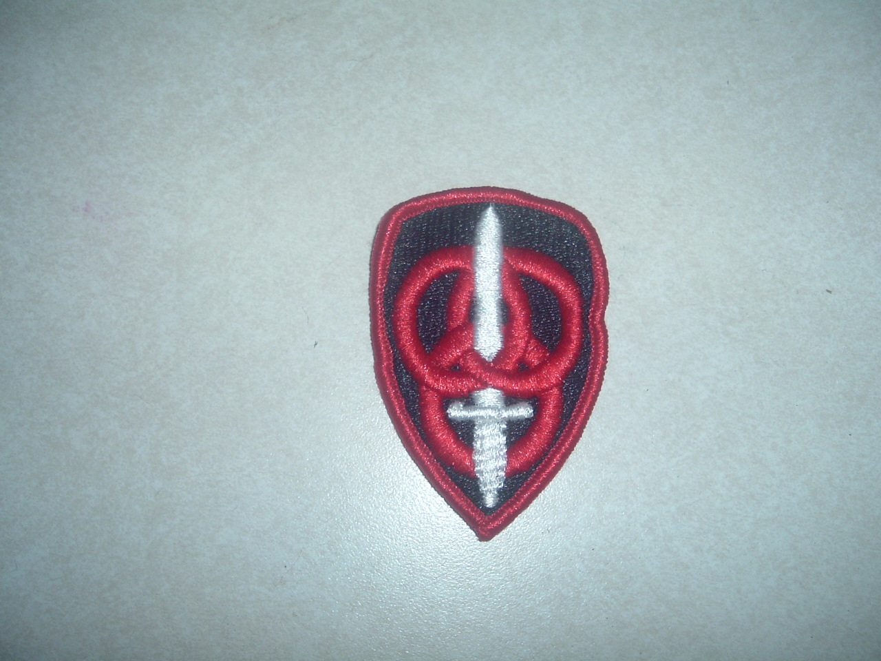 PATCH MILITARY US ARMY 3RD PERSONNEL COMMAND COLORED BRAND NEW OLD STOCK