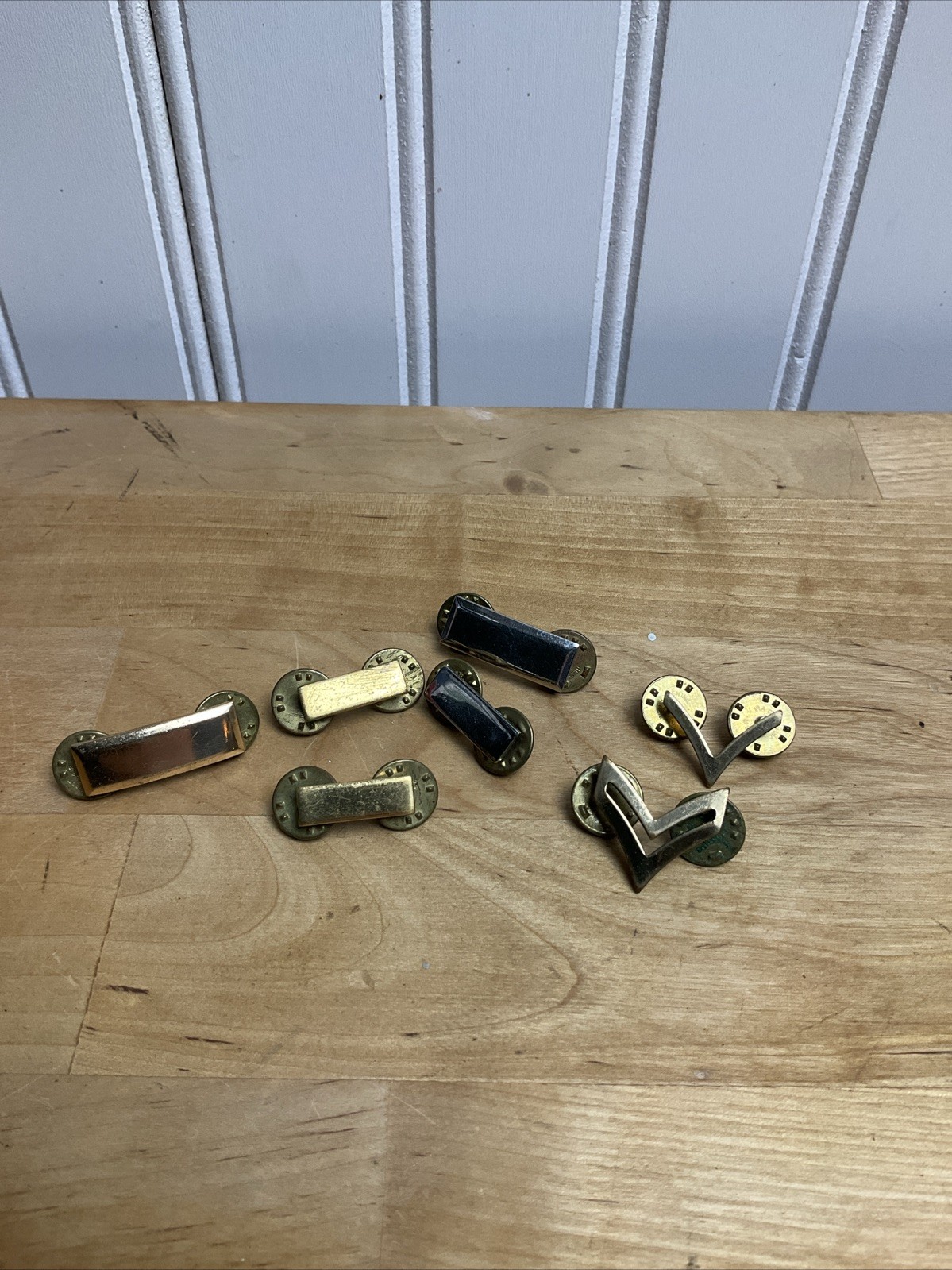 Vintage Military Rank And Insignia Bars
