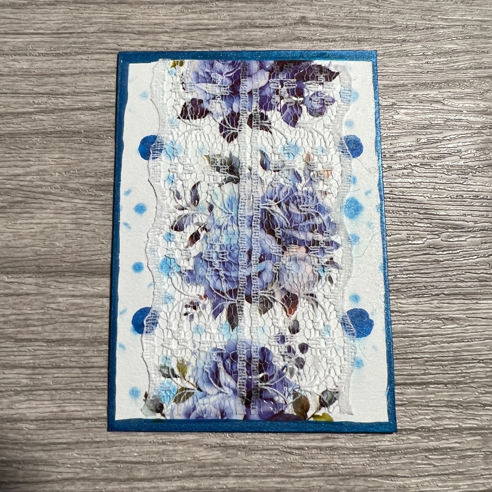 ACEO Original Mixed Media Papercraft By MarleeKat