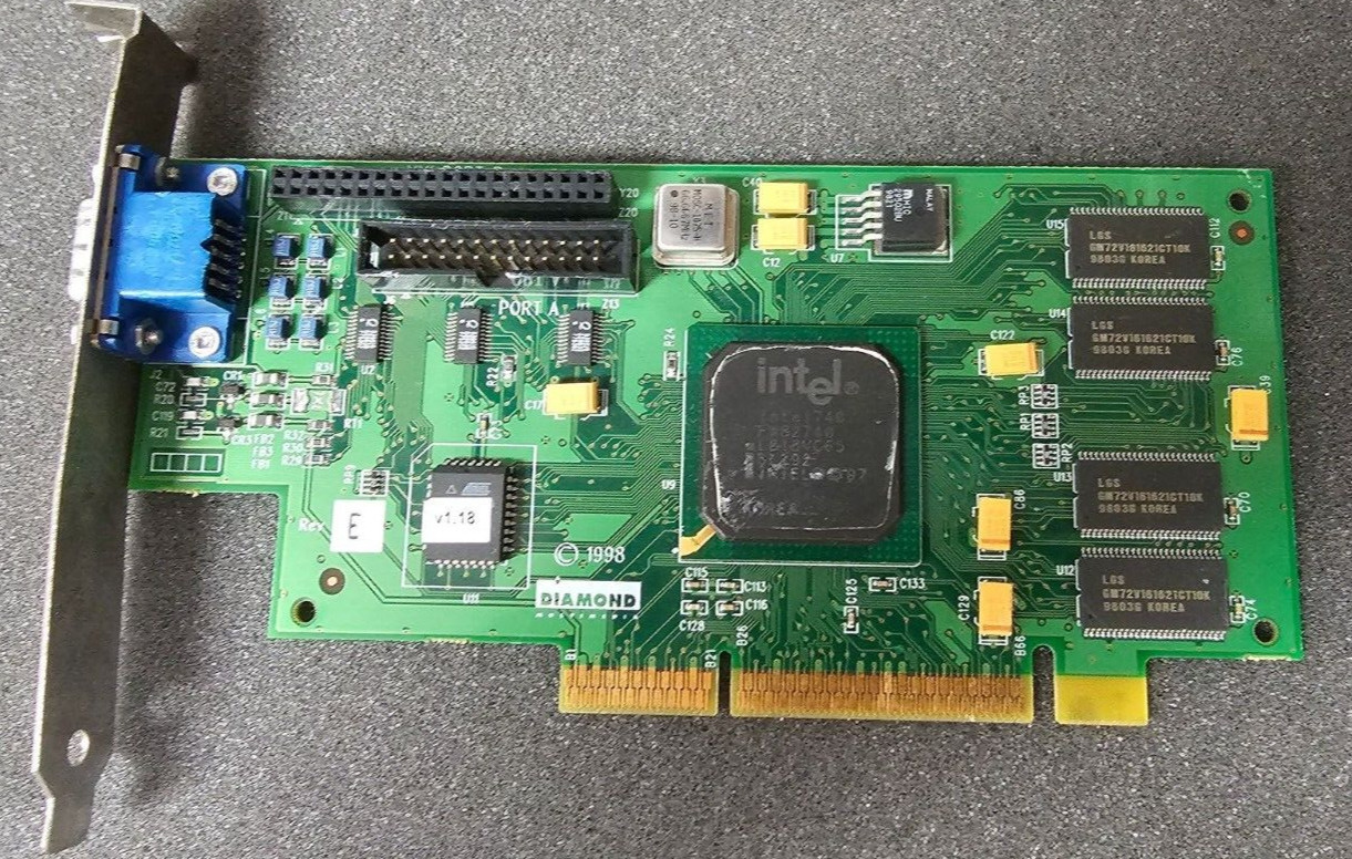 VINTAGE Diamond PCA STEALTH II G460 SDRAM 8MB AGP Card 23240005-103