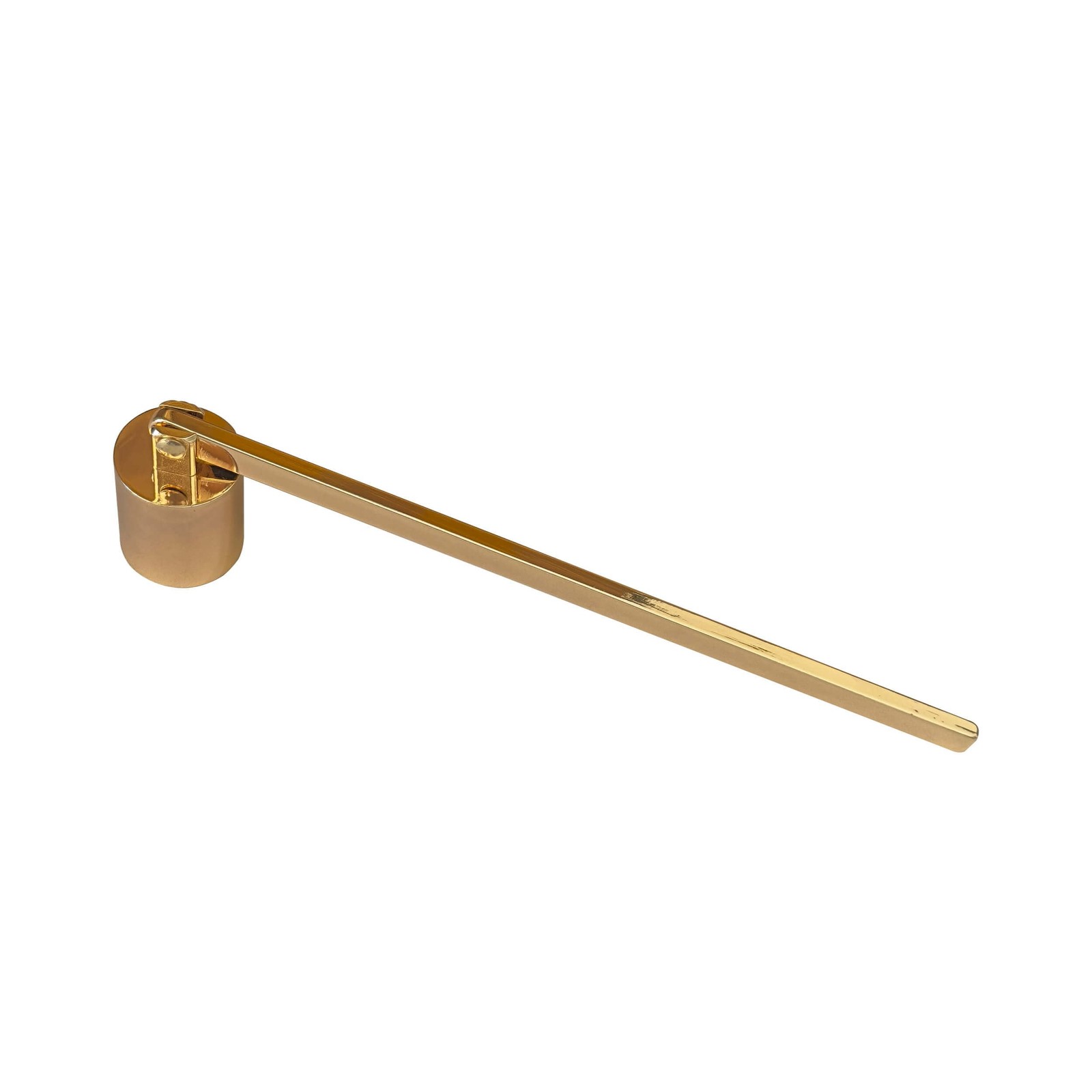 Candle Snuffer, Golden Candle Snuffer Extinguisher with Long Handle, Gold Col...