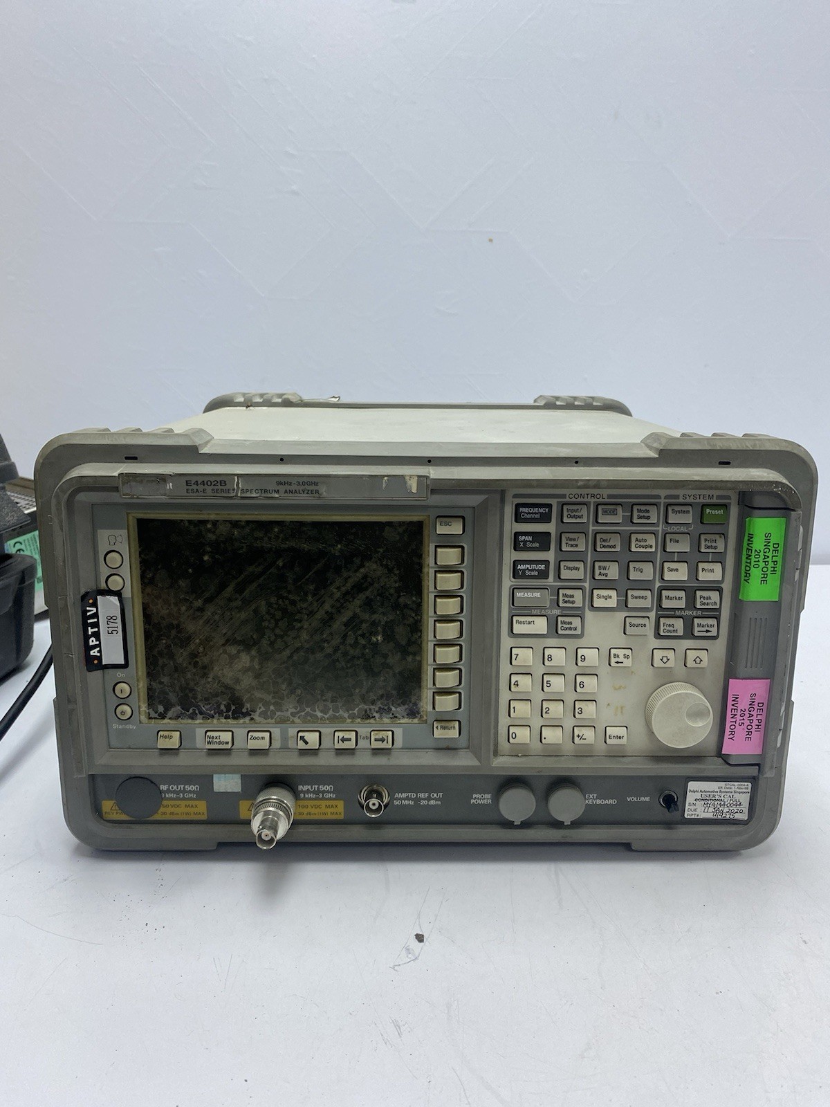 Agilent E4402B ESA-E series Spectrum Analyzer - 9 kHz to 3.0 GHz (For Parts)