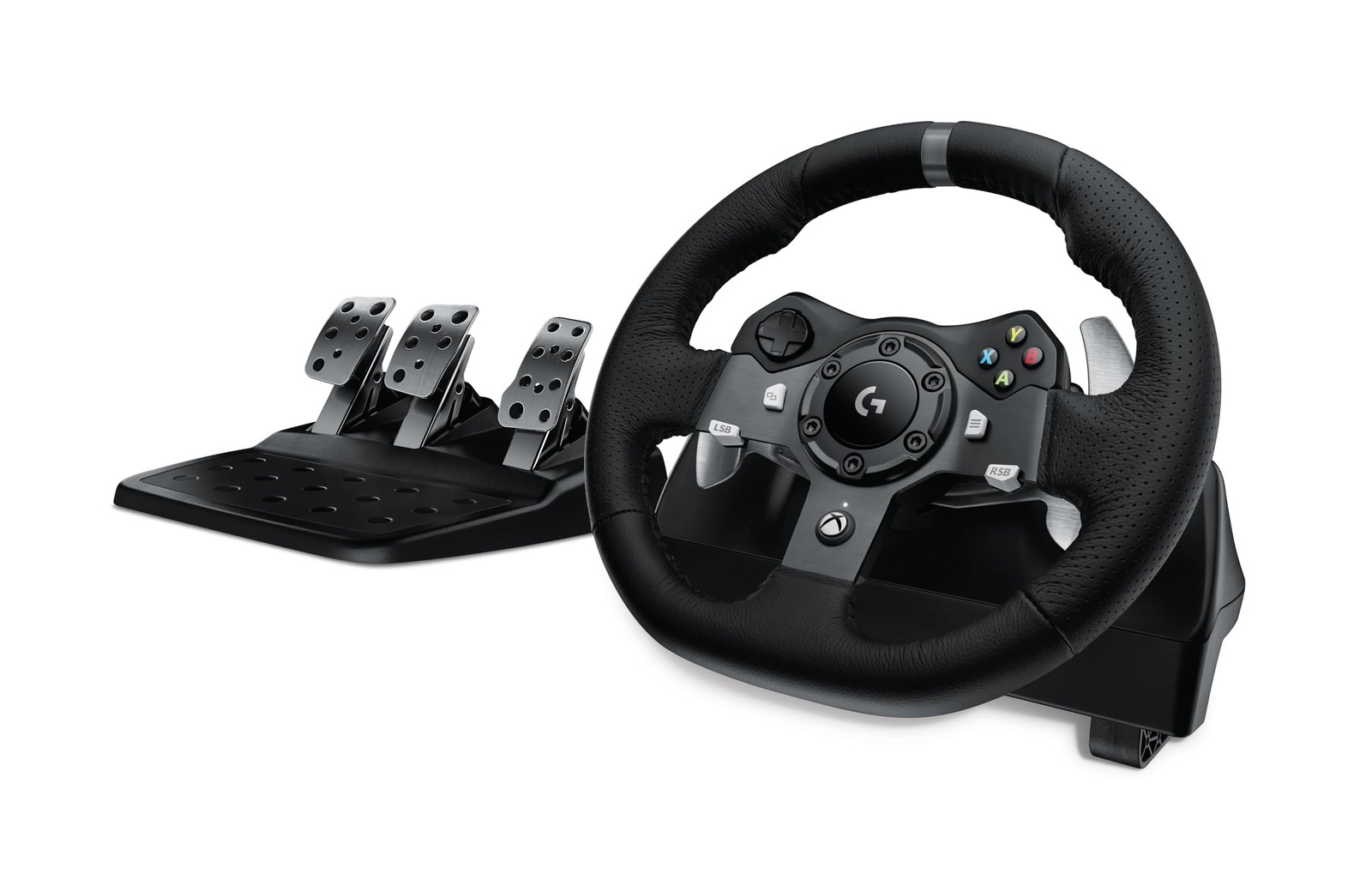 Logitech G920 Driving Force Racing Wheel Pedals Xbox PC Mac