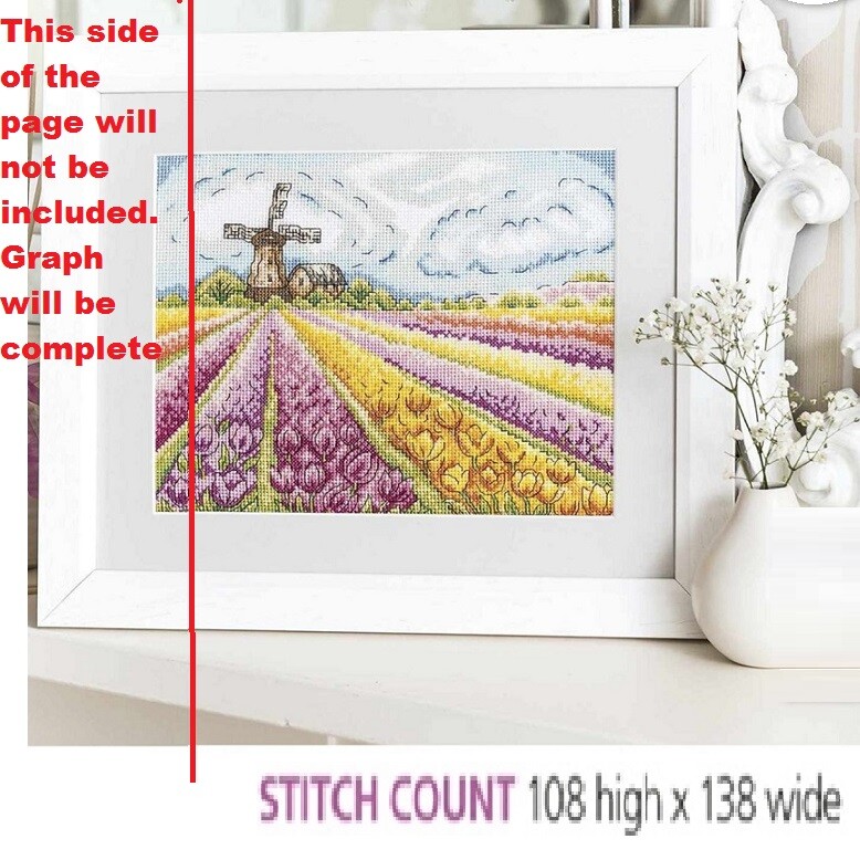 FIELD OF DREAMS   CROSS STITCH PATTERN ONLY   EQ - RRQ