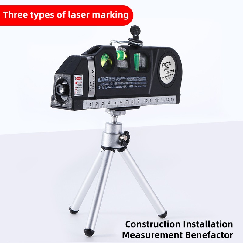 Laser Level Tool Multipurpose Laser Level Line Laser Kit with Triangle Bracket