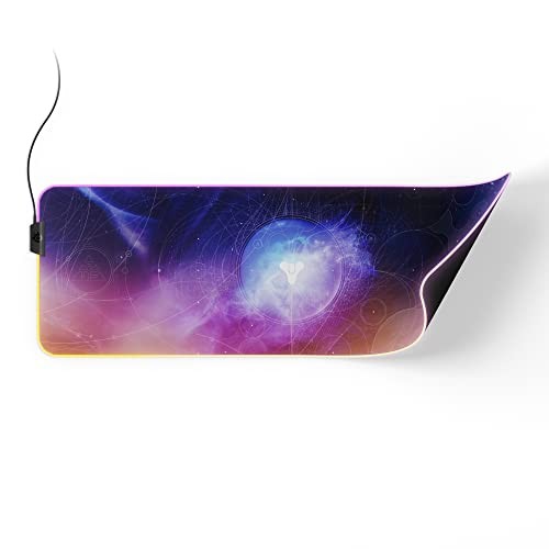 Gaming Mouse Pad SteelSeries QcK Prism Destiny 2 Lightfall RGB XL 63423