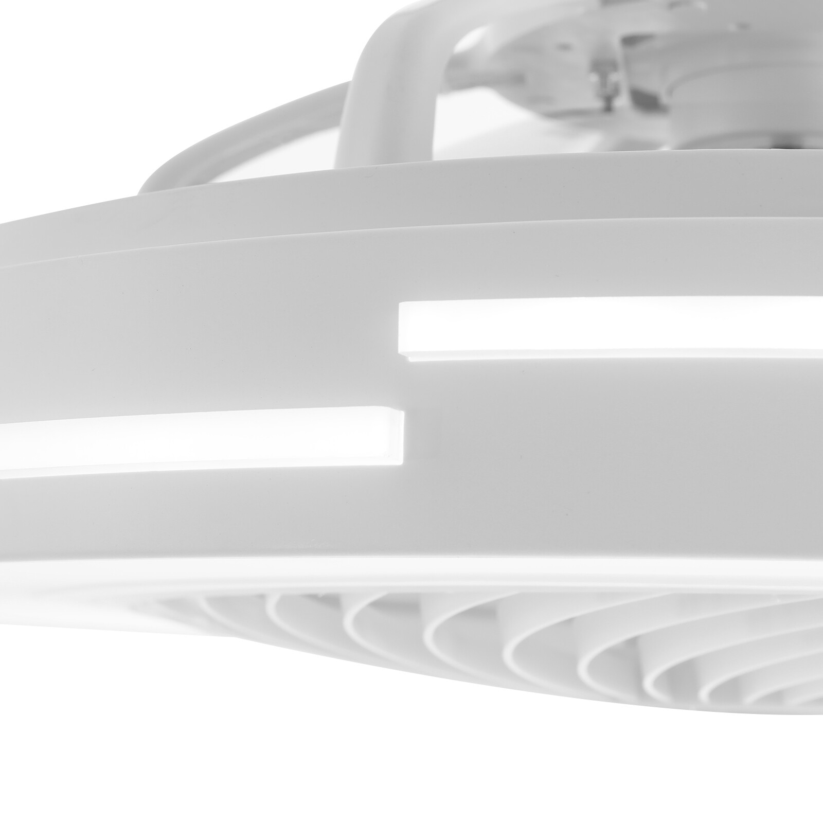 20" Modern Ceiling Fan with LED Light Chandelier Flush Mount Lamp Remote Control