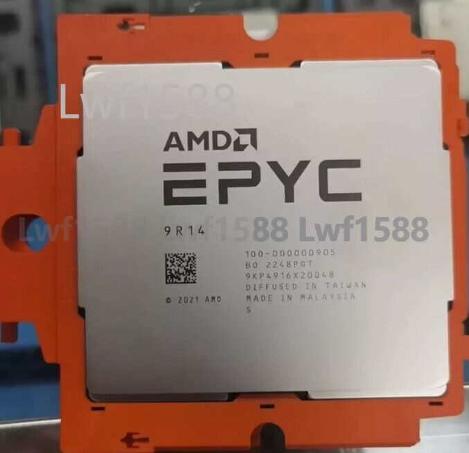 AMD EPYC 9R14 CPU 2.6GHz 96Core 360W SP5 384MB Cache TDP-400W processor