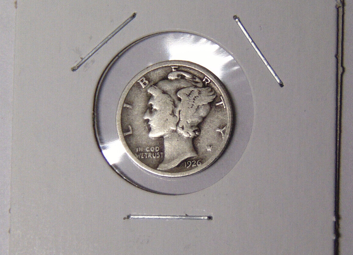 1926-P Mercury Silver Dime Circulated Philadelphia Mint (91922)