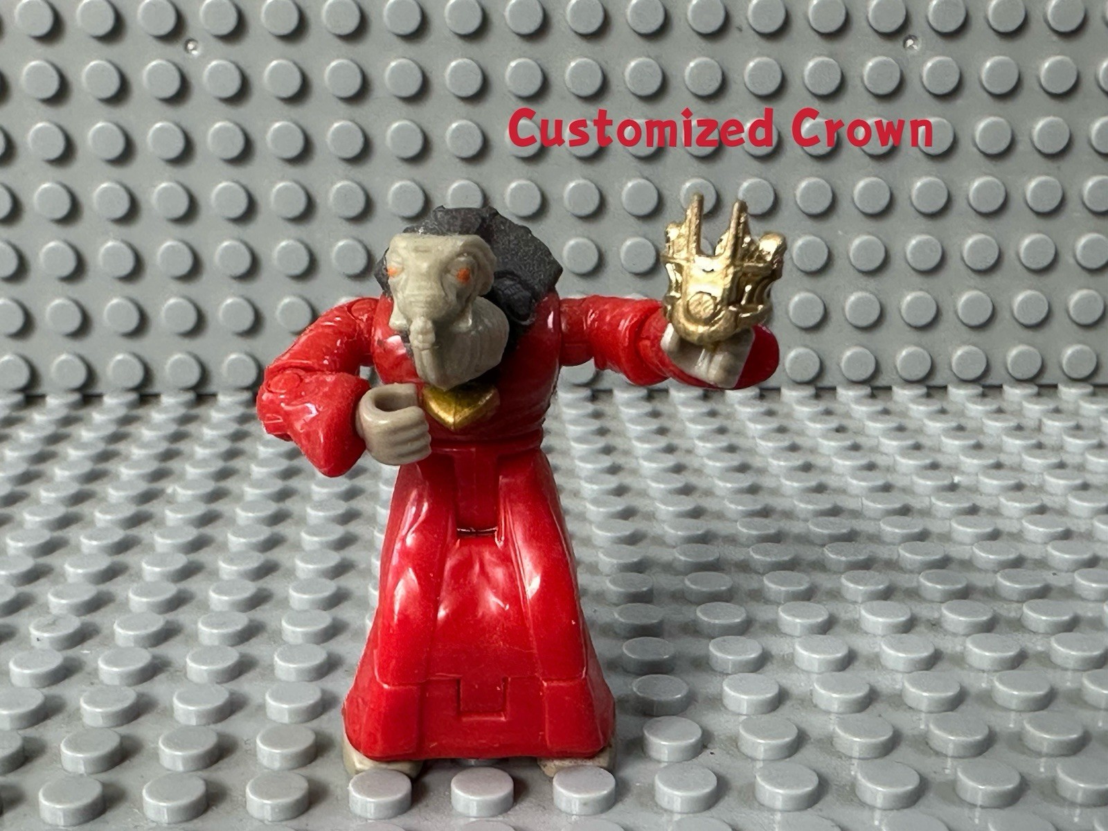HALO MEGA BLOKS PROPHET（PROPHET +Customized Crown）
