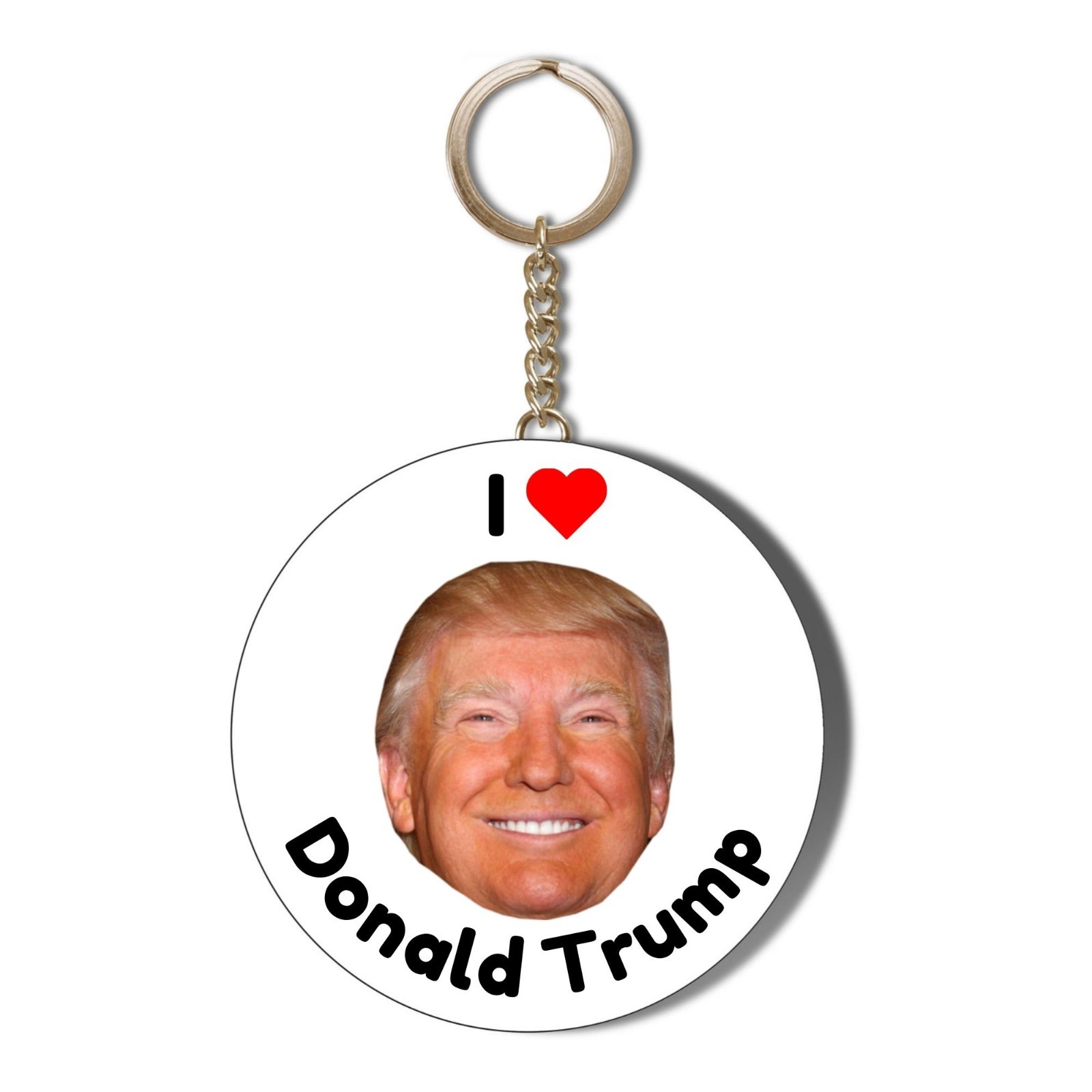 I LOVE DONALD TRUMP - 58mm KEYRING BOTTLE OPENER