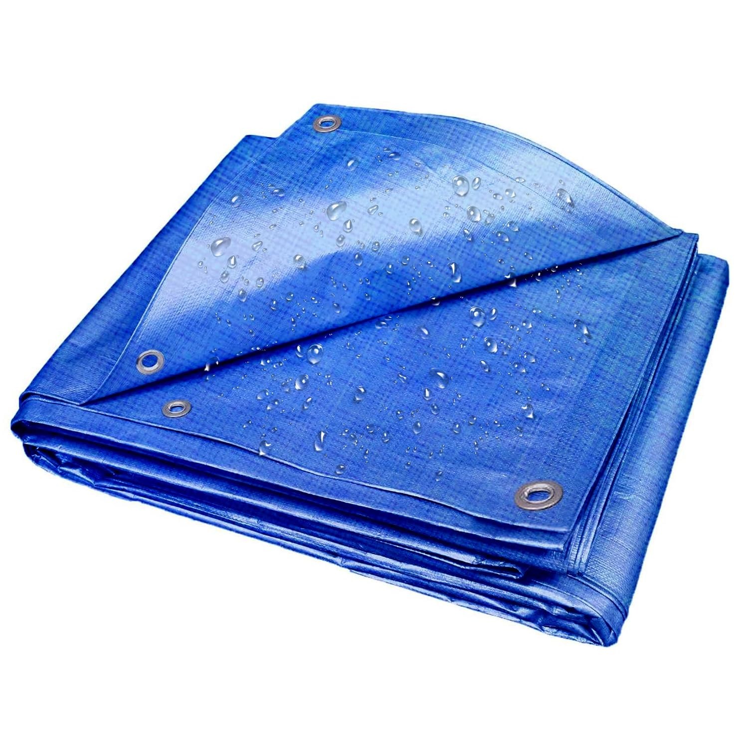 Windscreen4less 5' x 7' General Multiple Purpose 5 Mil Waterproof 5'x7', Blue