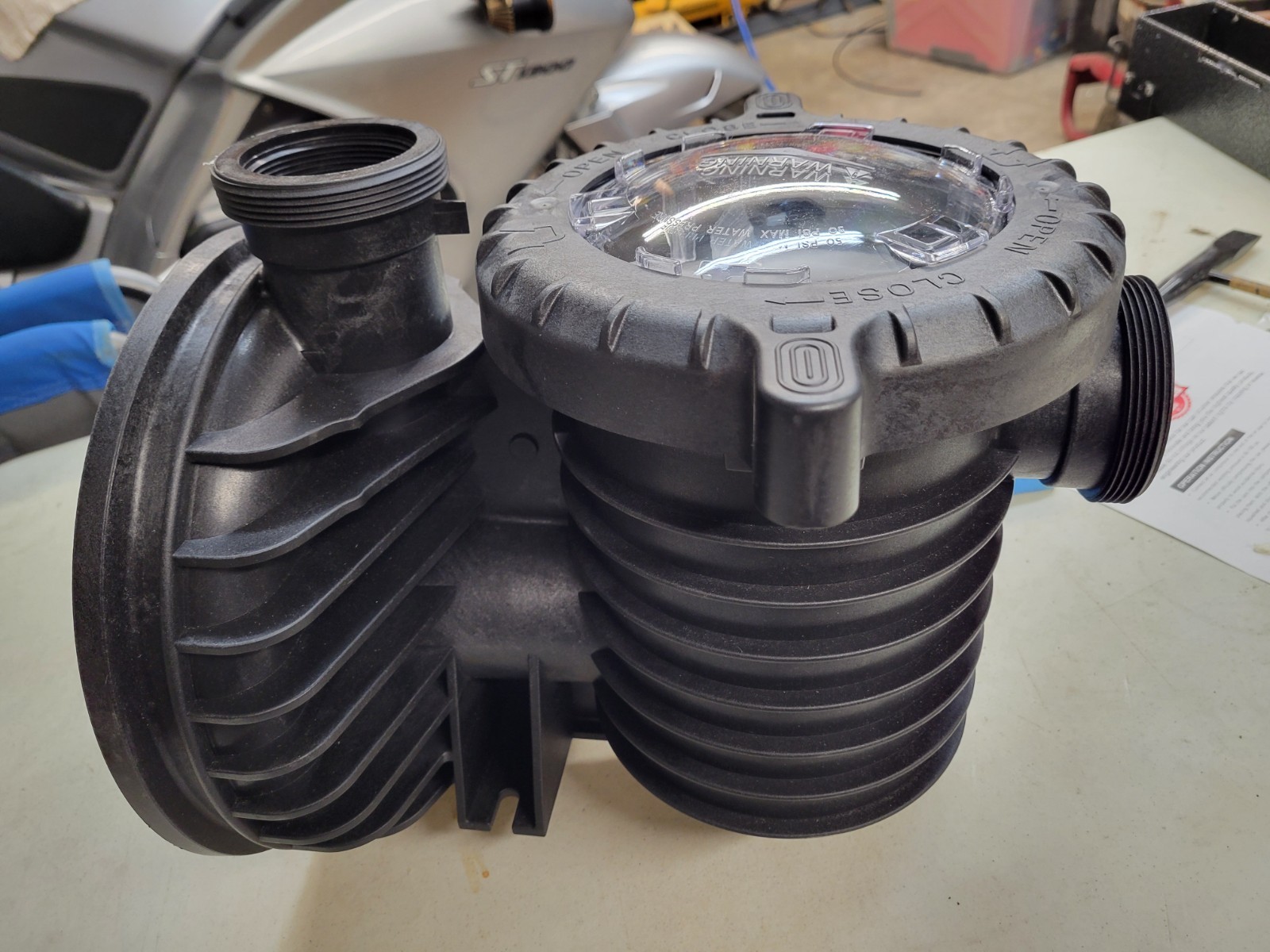 17307-0110S Pump strainer housing for Pentair Sta-Rite IntelliPro Max-E-Pro #376