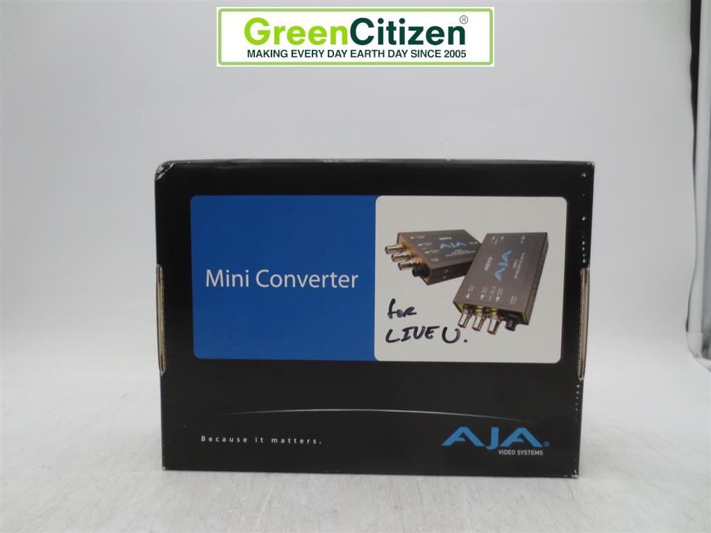AJA HD10CEA Dual rate HD/SD audio/video D/A converter - No A/C