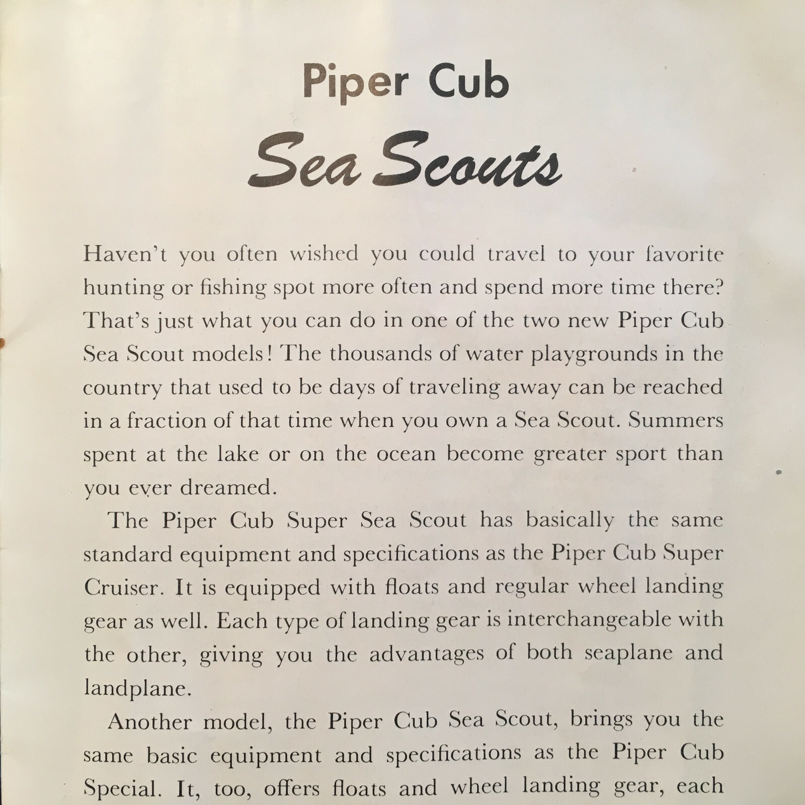 Vintage, Original How to Fly Training Booklet by Piper