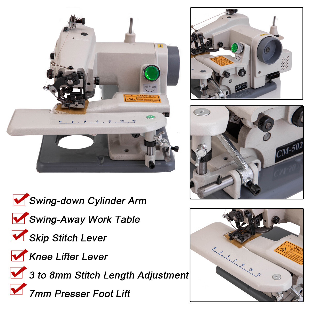Mini Blindstitch Sewing Machine/Hemmer/Hemming Chain/Blind Hem Sewing Machine US
