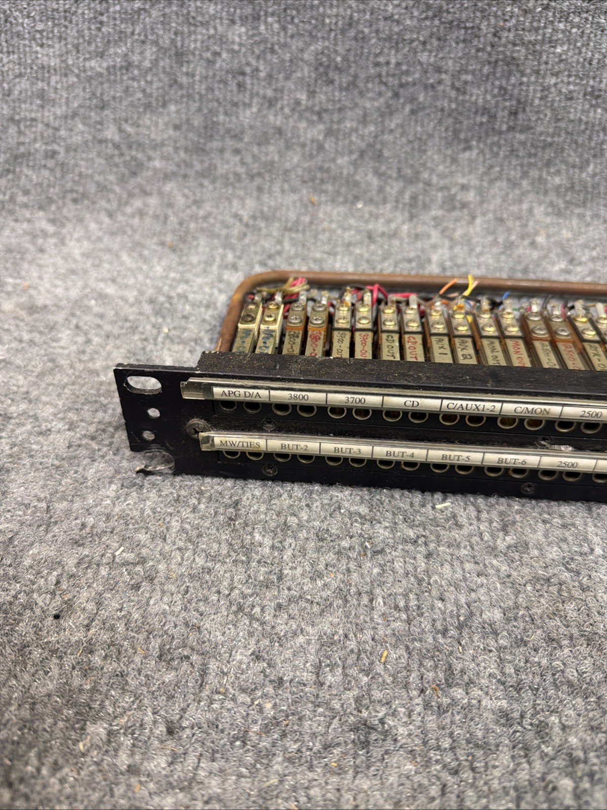 ADC 96 Point TT Audio Patchbay Panel Patch Bay Rack Bantam Plugs