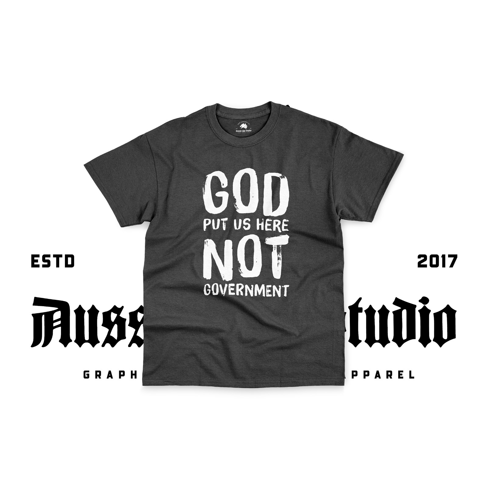 God Put Us Here Not Government - Youth T-Shirt