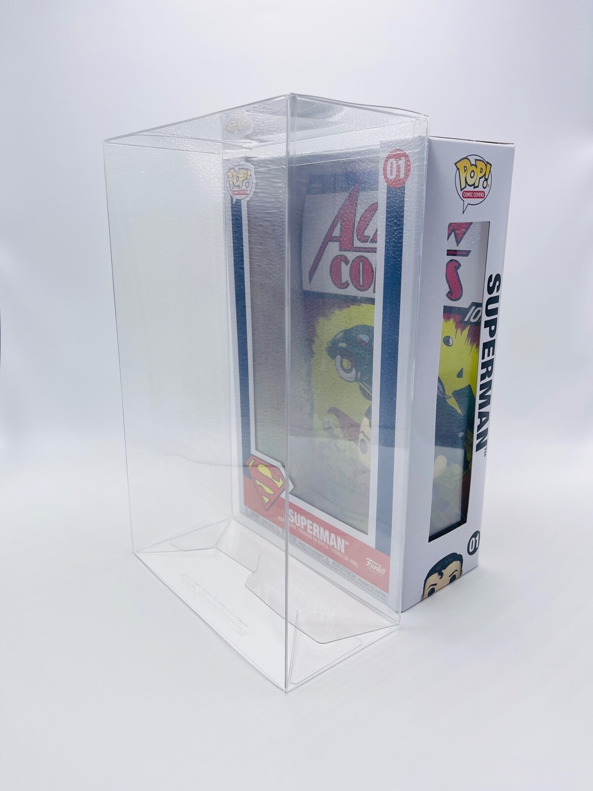 Funko Pop! Comic Covers Protector made with SCRATCH & UV RESISTANT 0.50mm thick