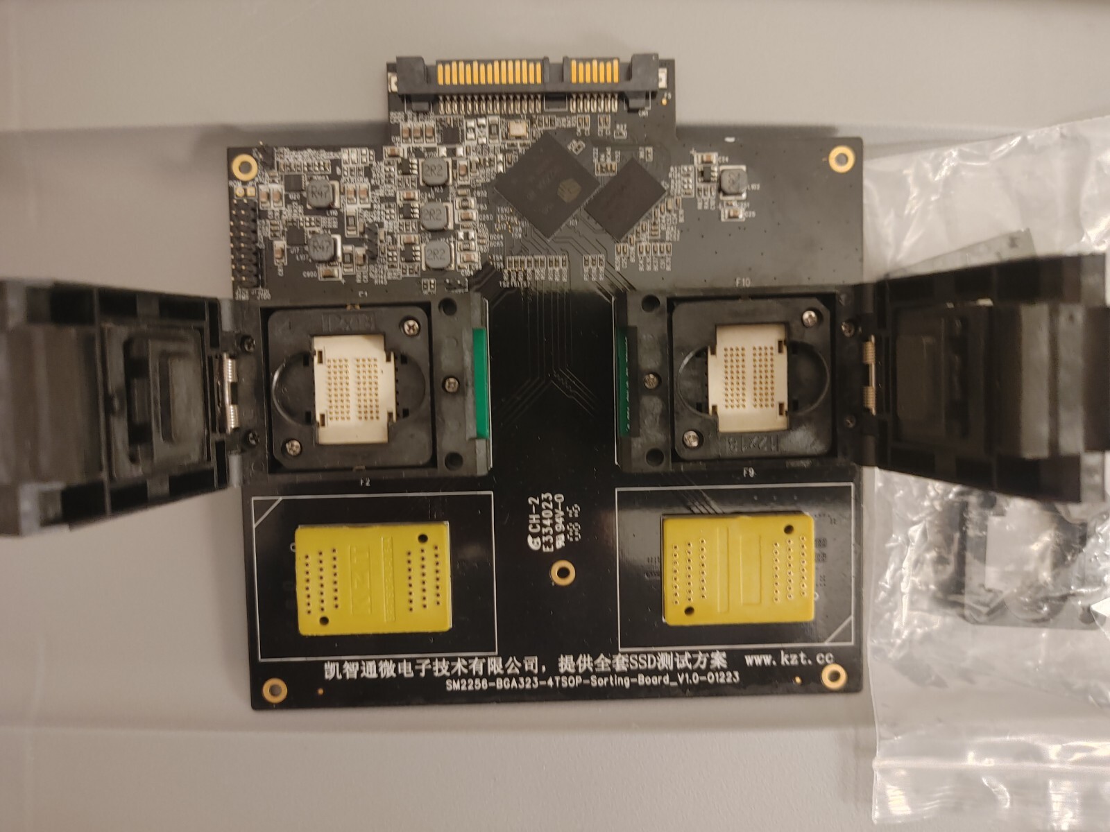 SSD 4 in 1 Multiple Function Test Board BGA152/132/100/88 TSOP48 NAND Flash Test