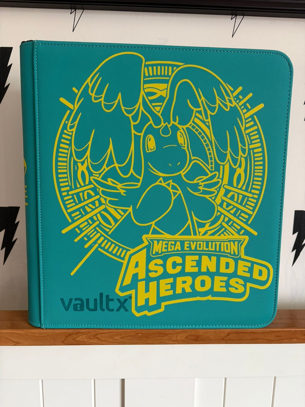 Vault X - 12 Pocket XL eXo-Tec Zip Binder Folder - Teal Pokemon Ascended Heroes