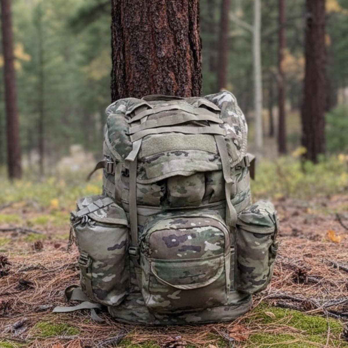 U.S. Issue MOLLE 4000 Rucksack, Used