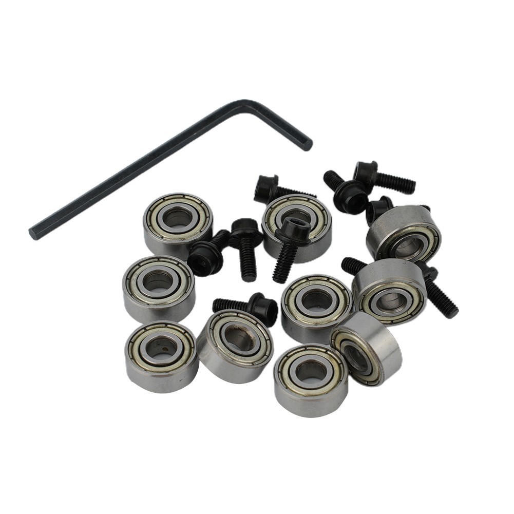Router Bit Bearing 11pcs/Set 12.7mm Router Bit Attachment Mounted Replacement