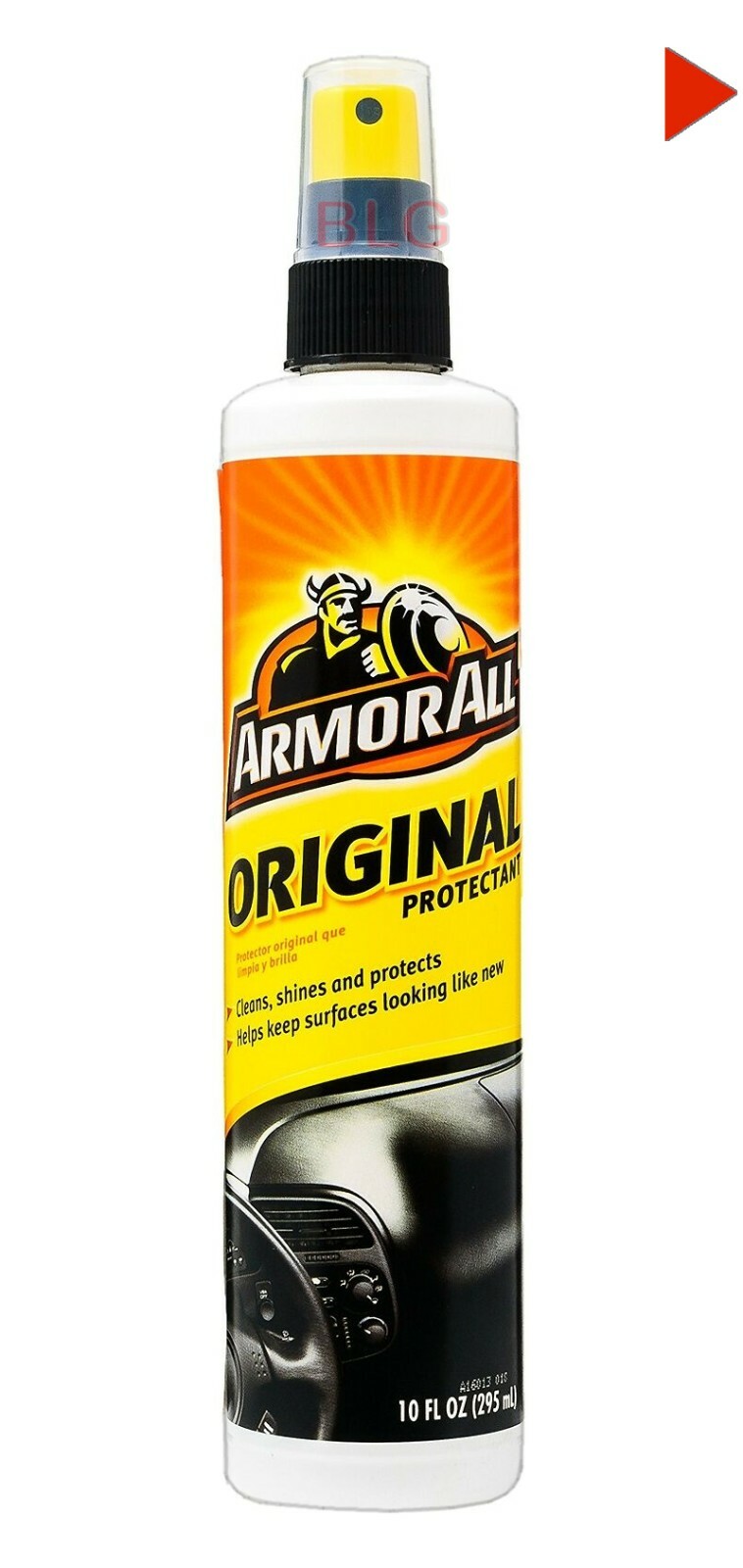 Armor ALL ORIGINAL PROTECTANT Shine Protect Rubber Leather Vinyl Plastic 10 oz