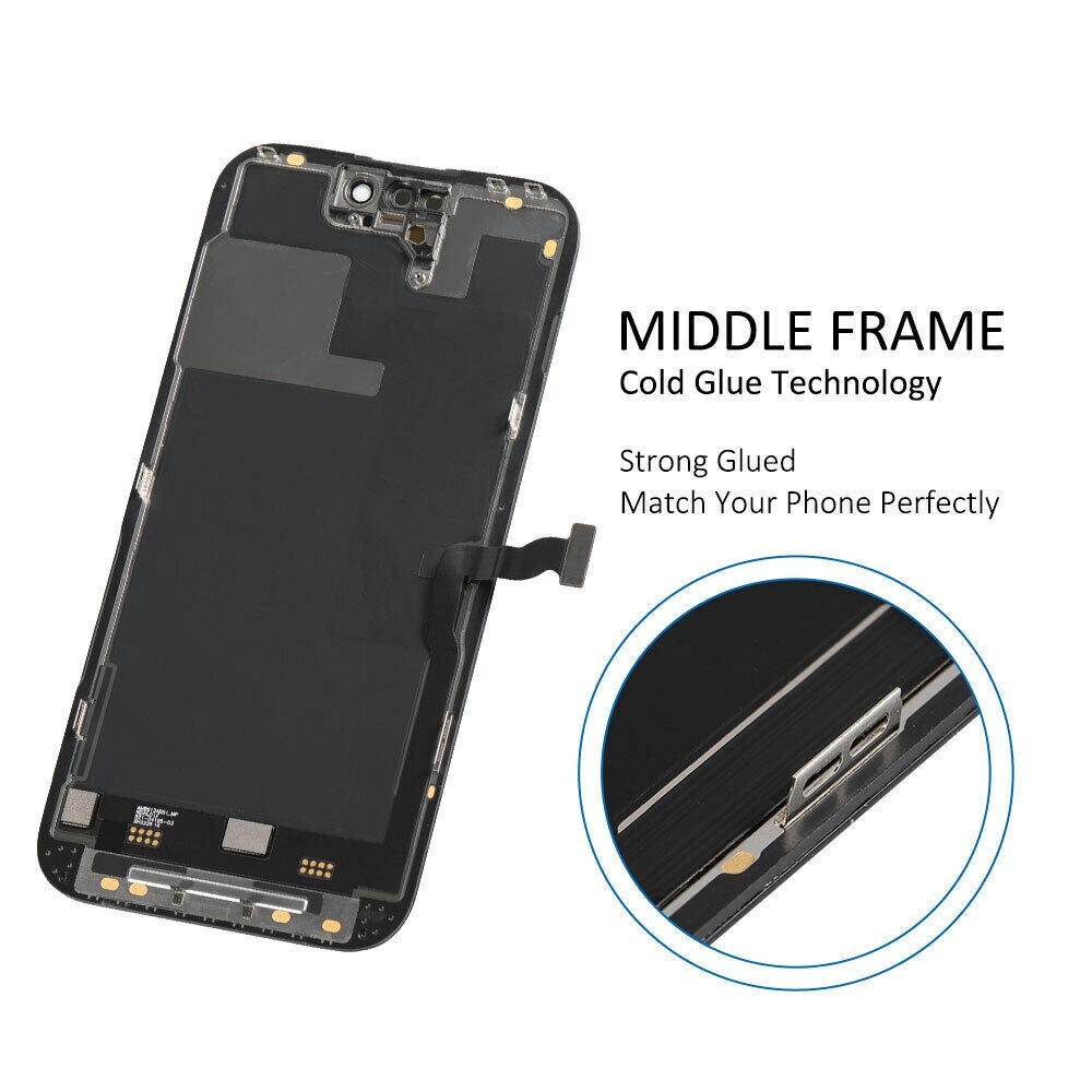 For iPhone 14 Pro Soft OLED Touch Screen Digitizer Display Assembly Replacement