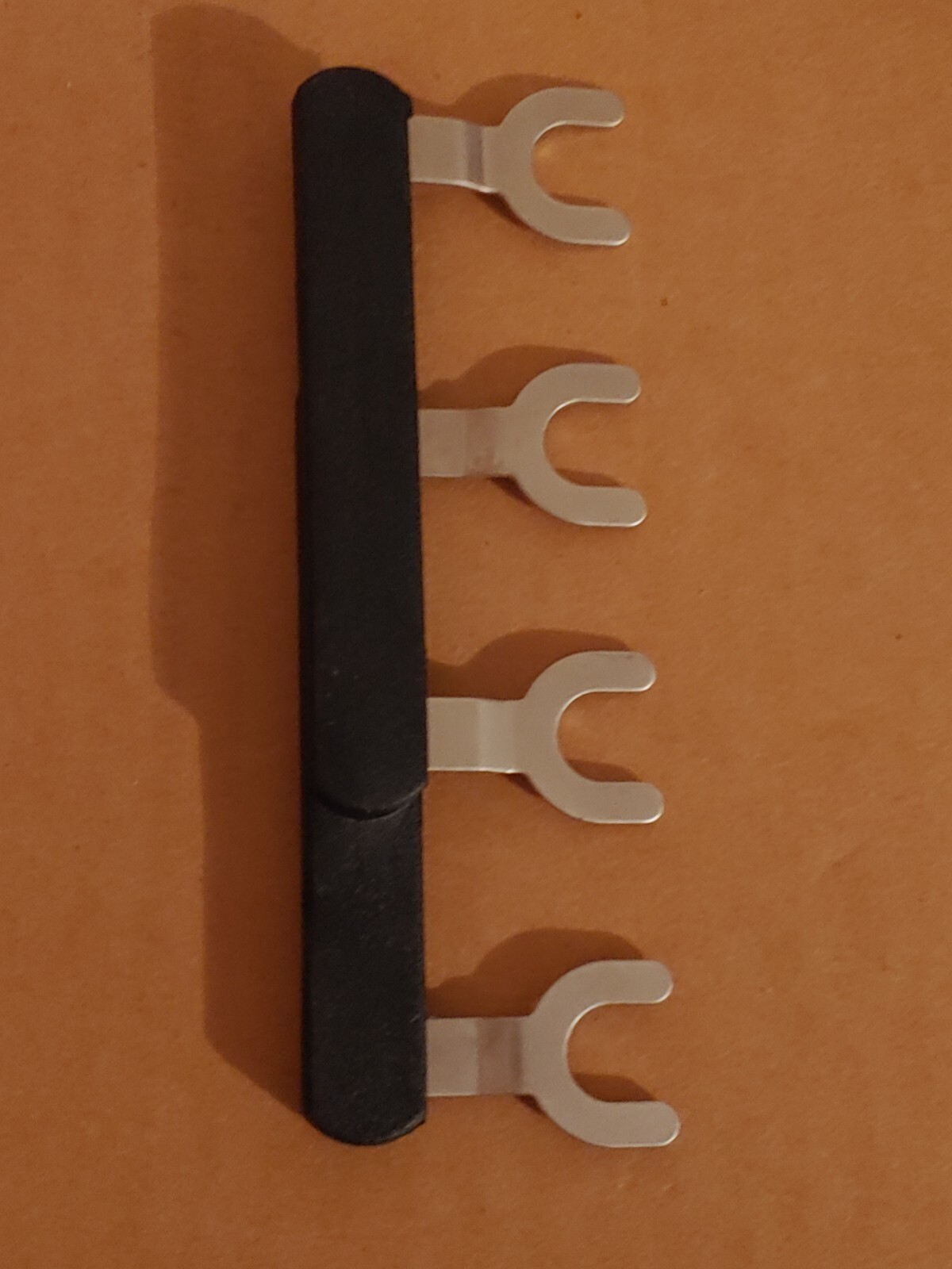 NEW! 20 Pack Case Steel Jumper Bar 4 Position Speaker Terminal Strip Black