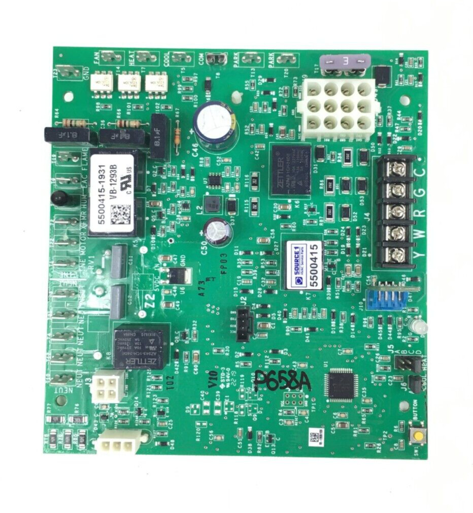 Source 1 5500415 Furnace Control Circuit Board VB-1293B 5500415 used #P658A