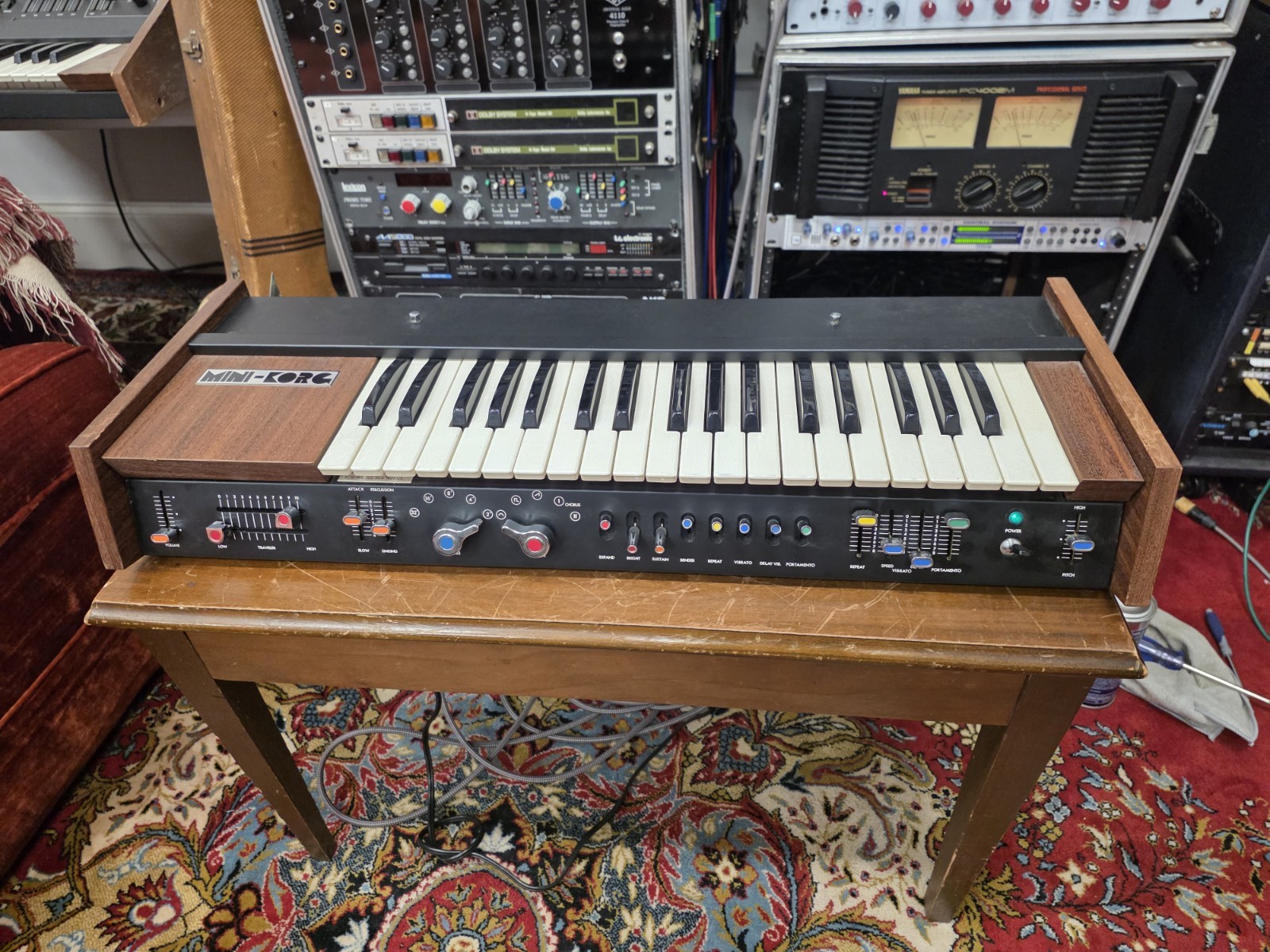 Univox K 1 Mini Korg Monophonic Analog Synthesizer 1970s