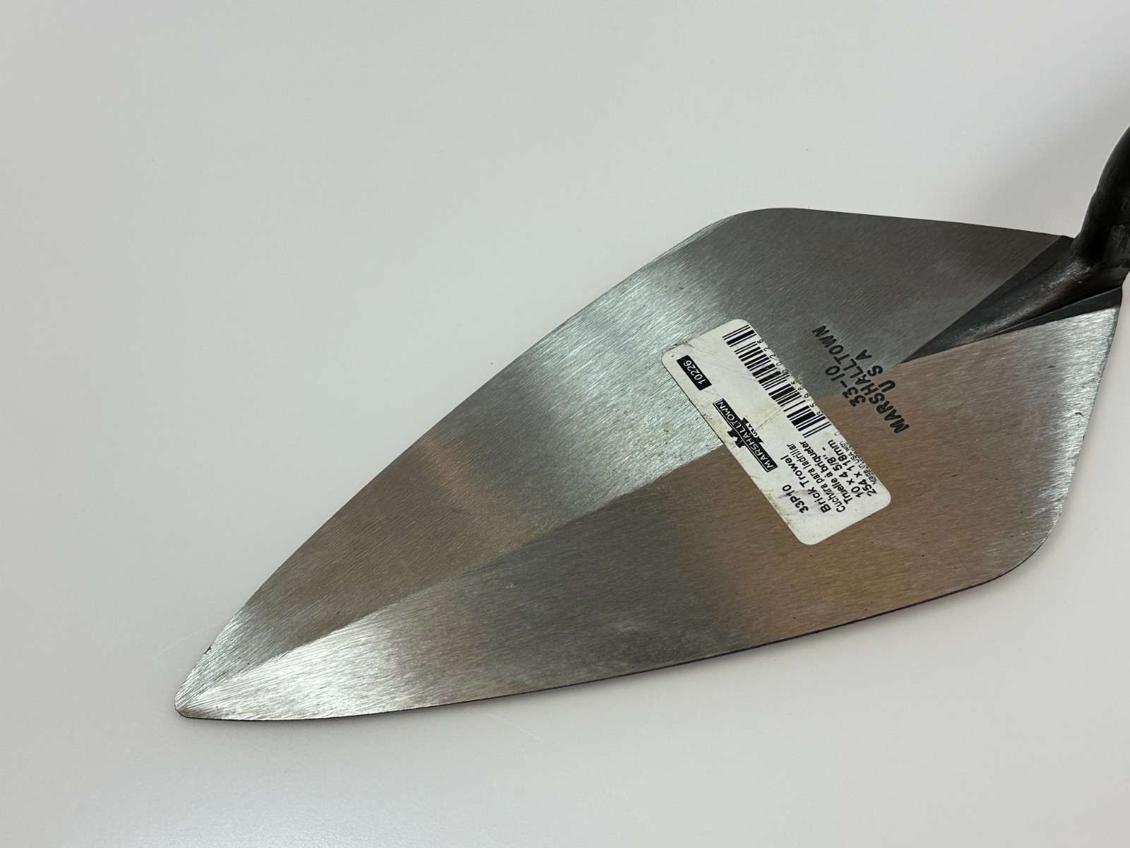 NEW Marshalltown USA 10" London Brick Trowel Plastic Handle M3310P 33P10 10226