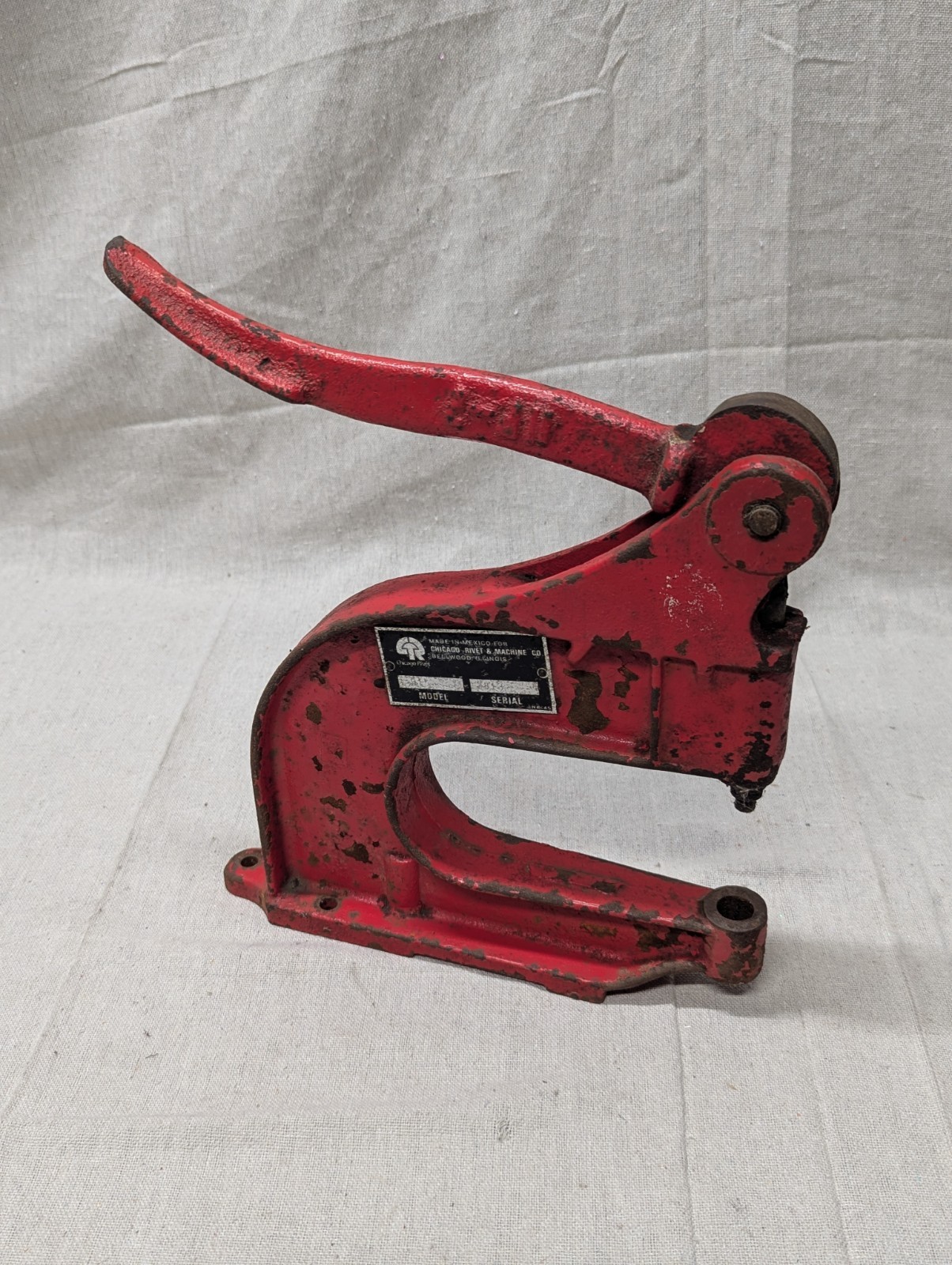 Chicago River & Machine Co Bench Riveter Model 915 915-sp