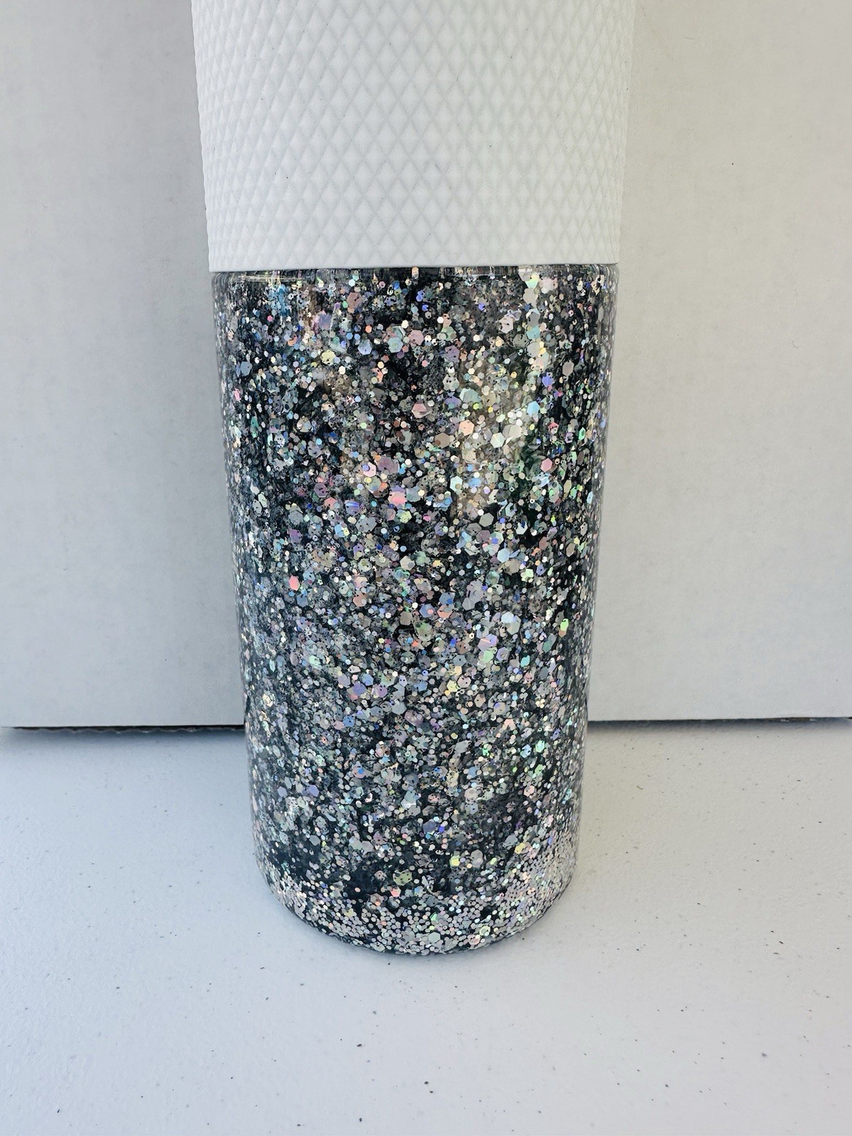 Custom Glitter Water Bottle, BPA Free, 32oz With Locking Lid